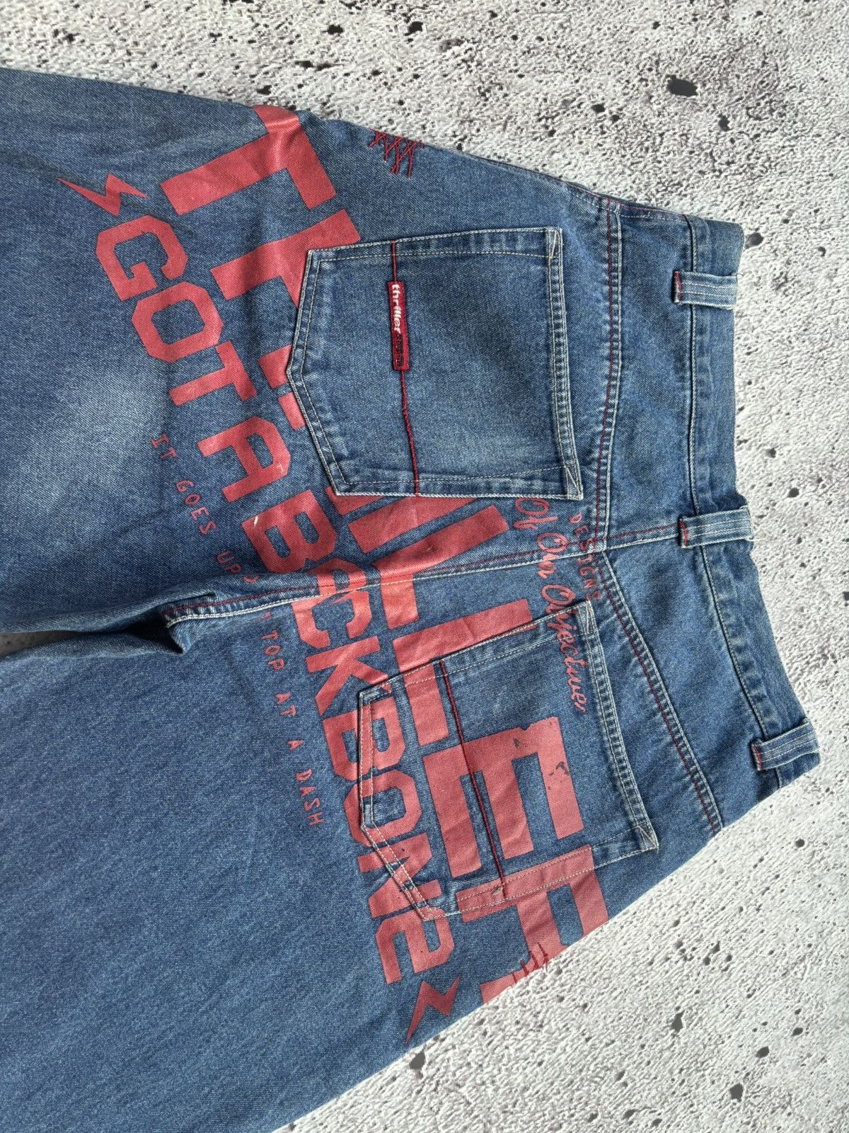 Hysteric Glamour 2000's distressed Thriller dnm Bootcut style jeans Size US 32 / EU 48 - 5 Thumbnail