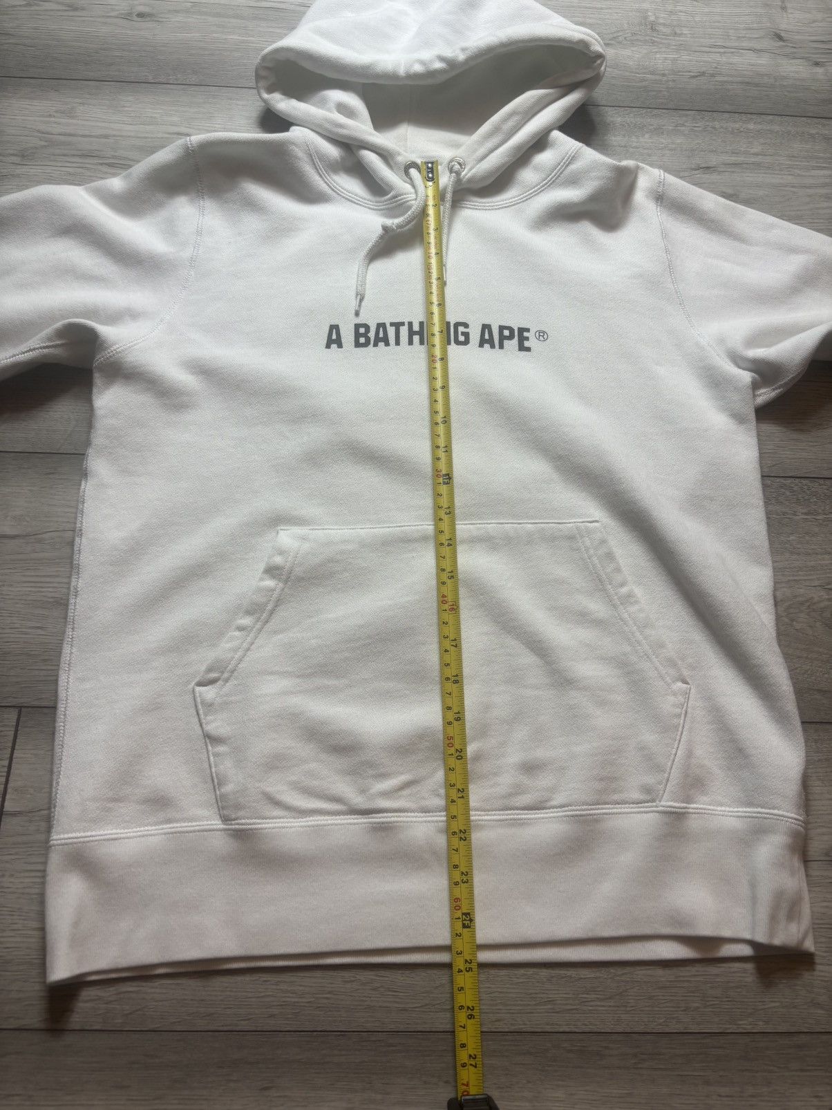 Bape Bape busy works spellout pullover hoodie Size US L / EU 52-54 / 3 - 11 Thumbnail