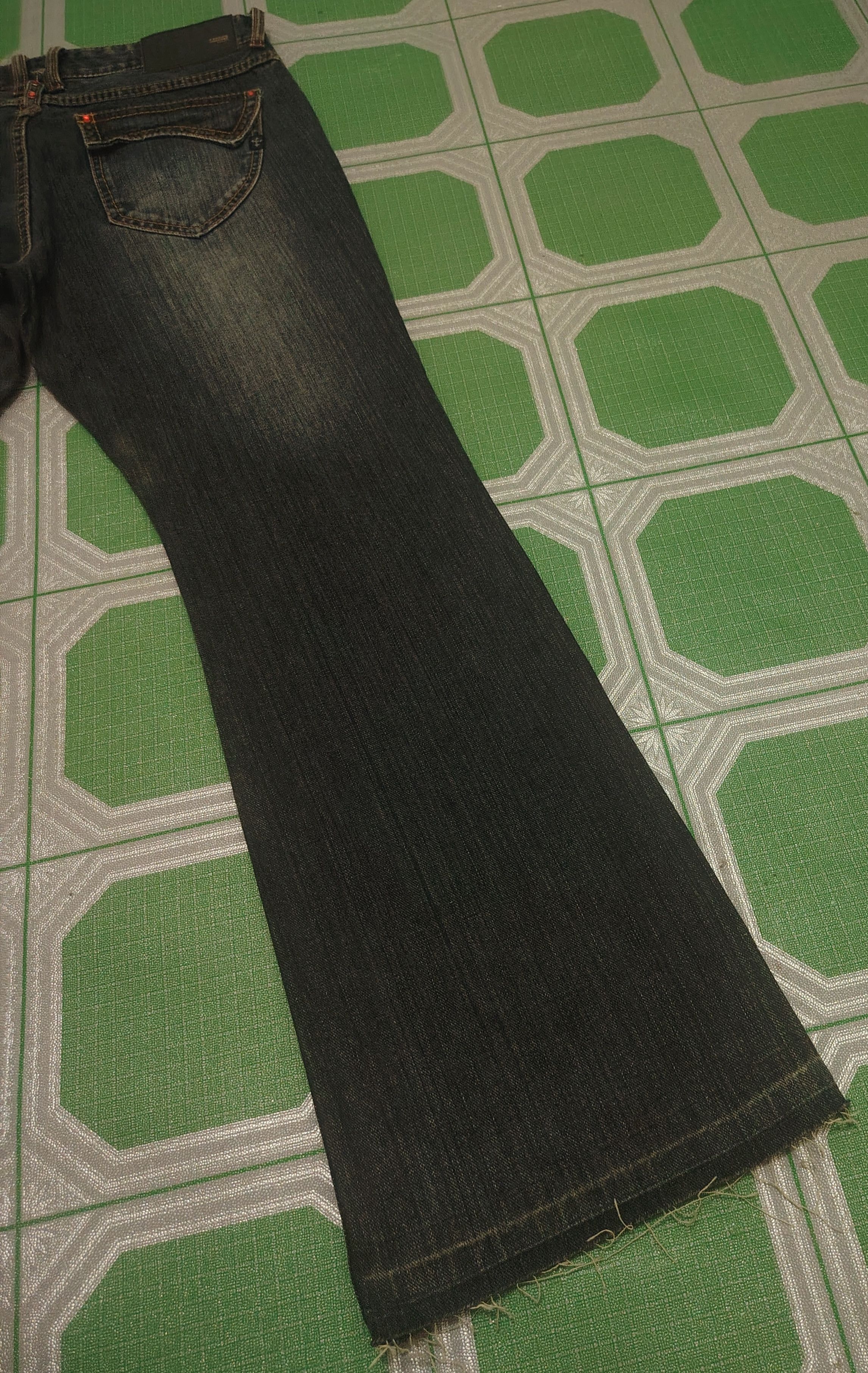 If Six Was Nine Rare!!! Japan Custom Culture Flared Jeans Size US 30 / EU 46 - 16 Thumbnail