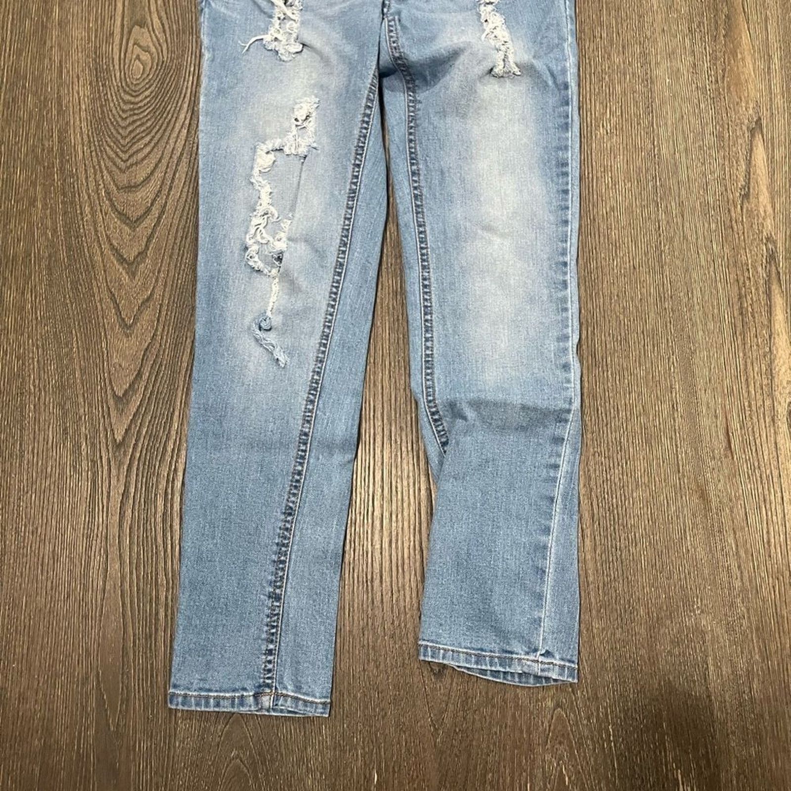 Vintage Blue Asphalt Relaxed Fit Jeans Straight Leg Size 7/28 Size 28" / US 6 / IT 42 - 2 Thumbnail