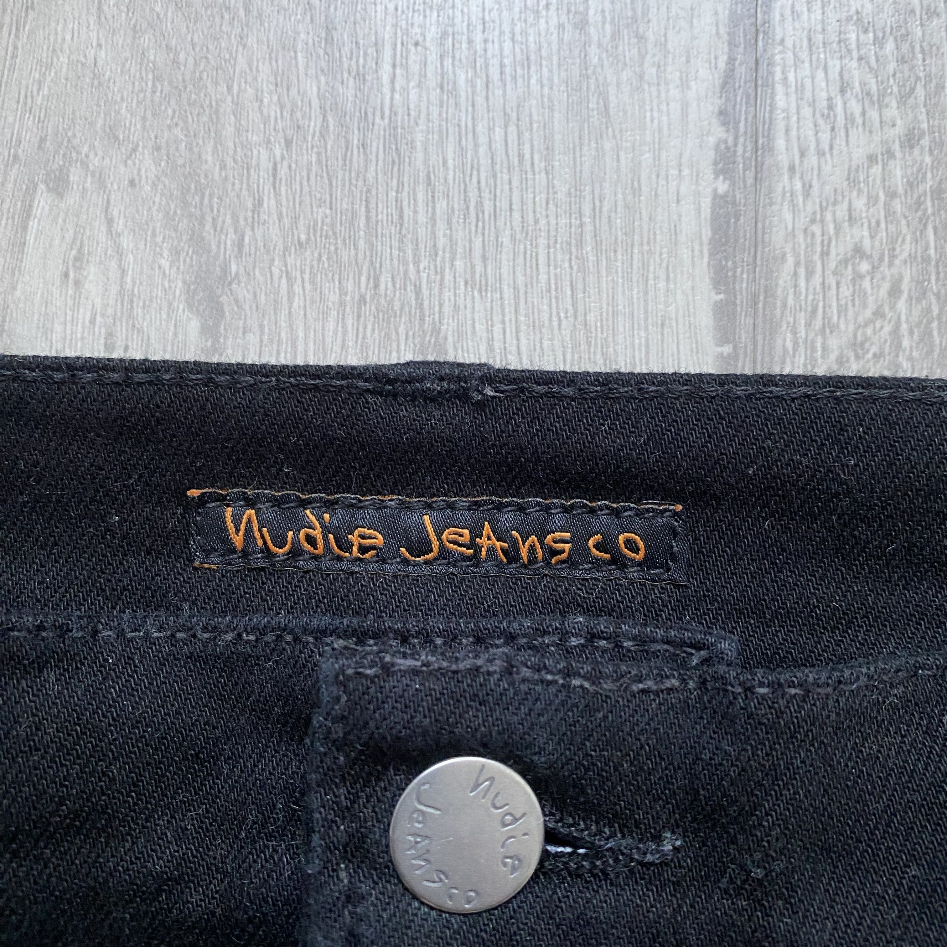 Nudie Jeans Nudie Jeans Black Denim slim pants Stretch Size US 31 - 5 Thumbnail
