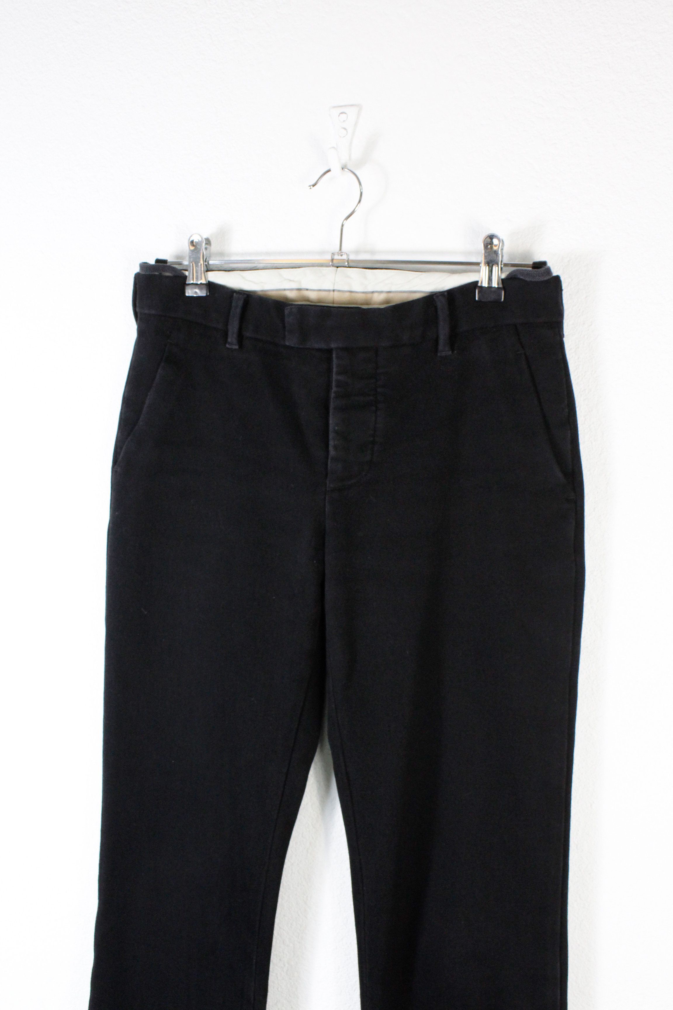 Helmut Lang Archive Helmut Lang Vintage Washed Twill Pants Trousers Size 30" / US 8 / IT 44 - 2 Thumbnail