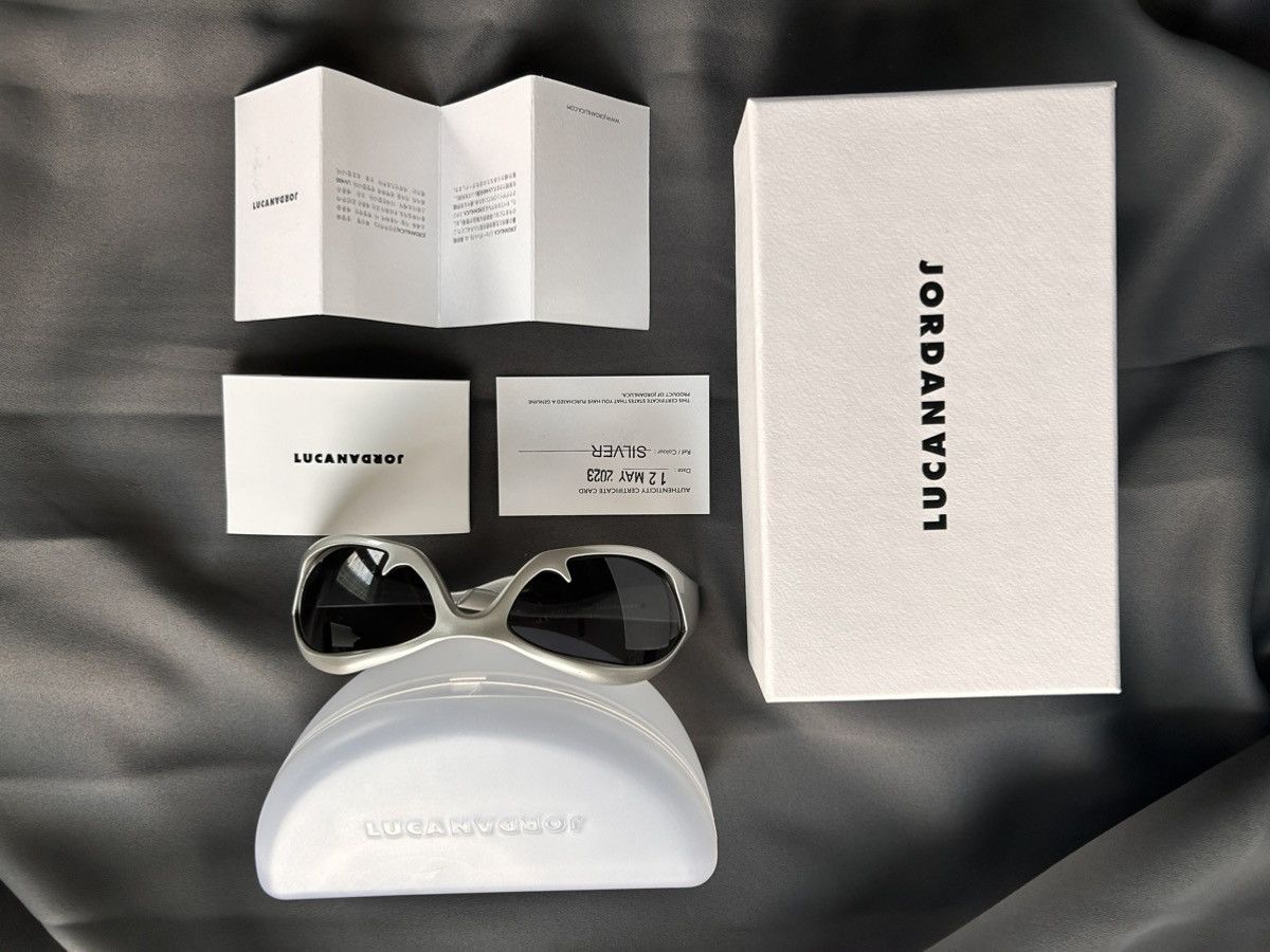 Other Jordan Luca SS23 XP1 Silver Sunglasses Size ONE SIZE - 8 Thumbnail