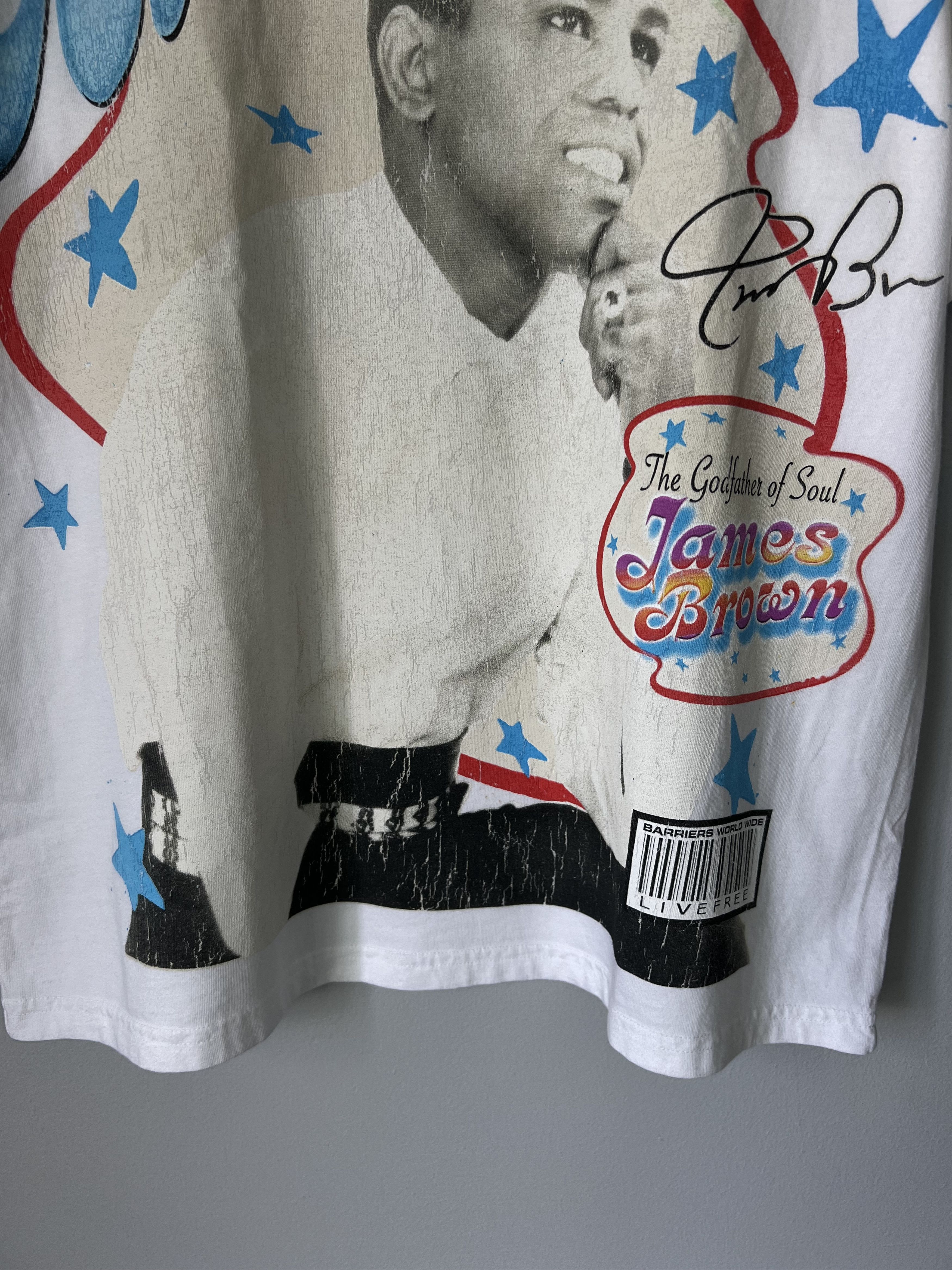 Barriers Barriers James Brown Ponder Tee in White Size US M / EU 48-50 / 2 - 3 Thumbnail