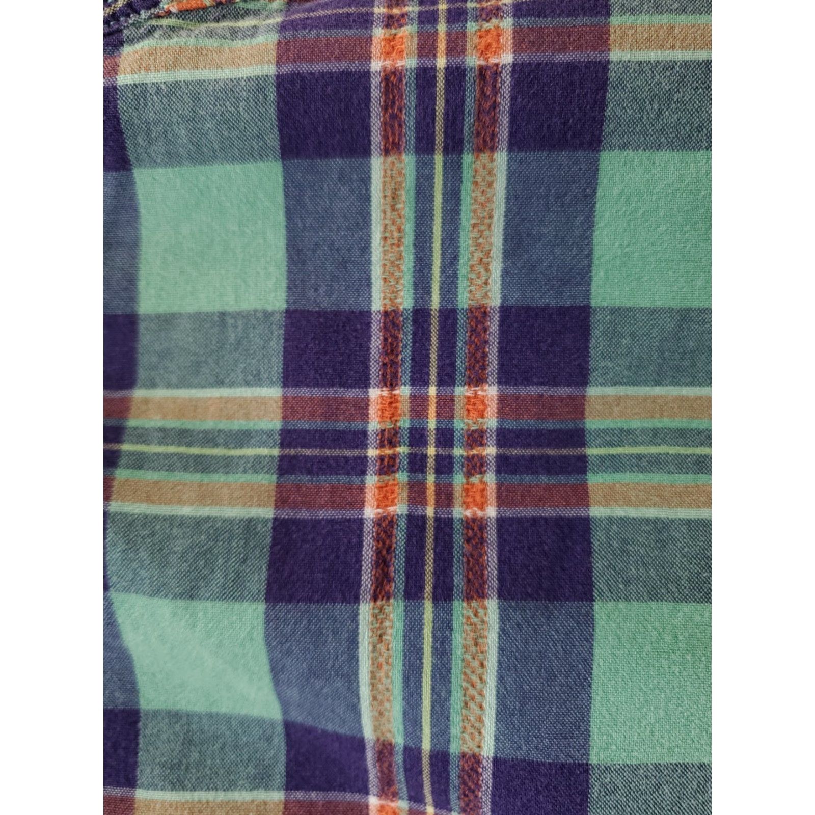 Polo Ralph Lauren Polo Ralph Lauren Button Up Shirt Embroidered Stripes Plaid Pockets Mens L Multicolor Shirt Men L Size US L / EU 52-54 / 3 - 4 Thumbnail