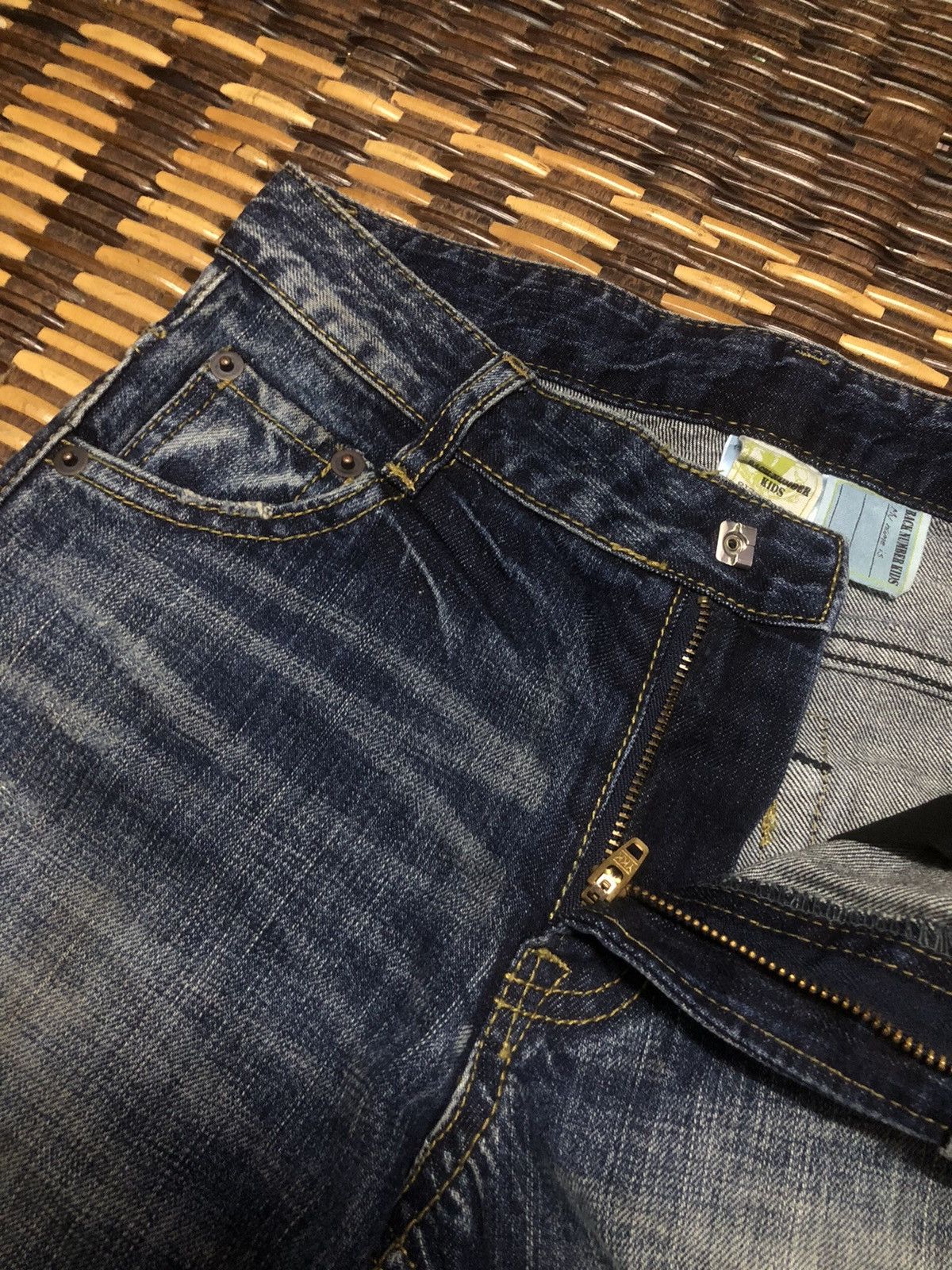 Japanese Brand × Vintage Back Number Jeans Size 27" / US 4 / IT 40 - 5 Thumbnail