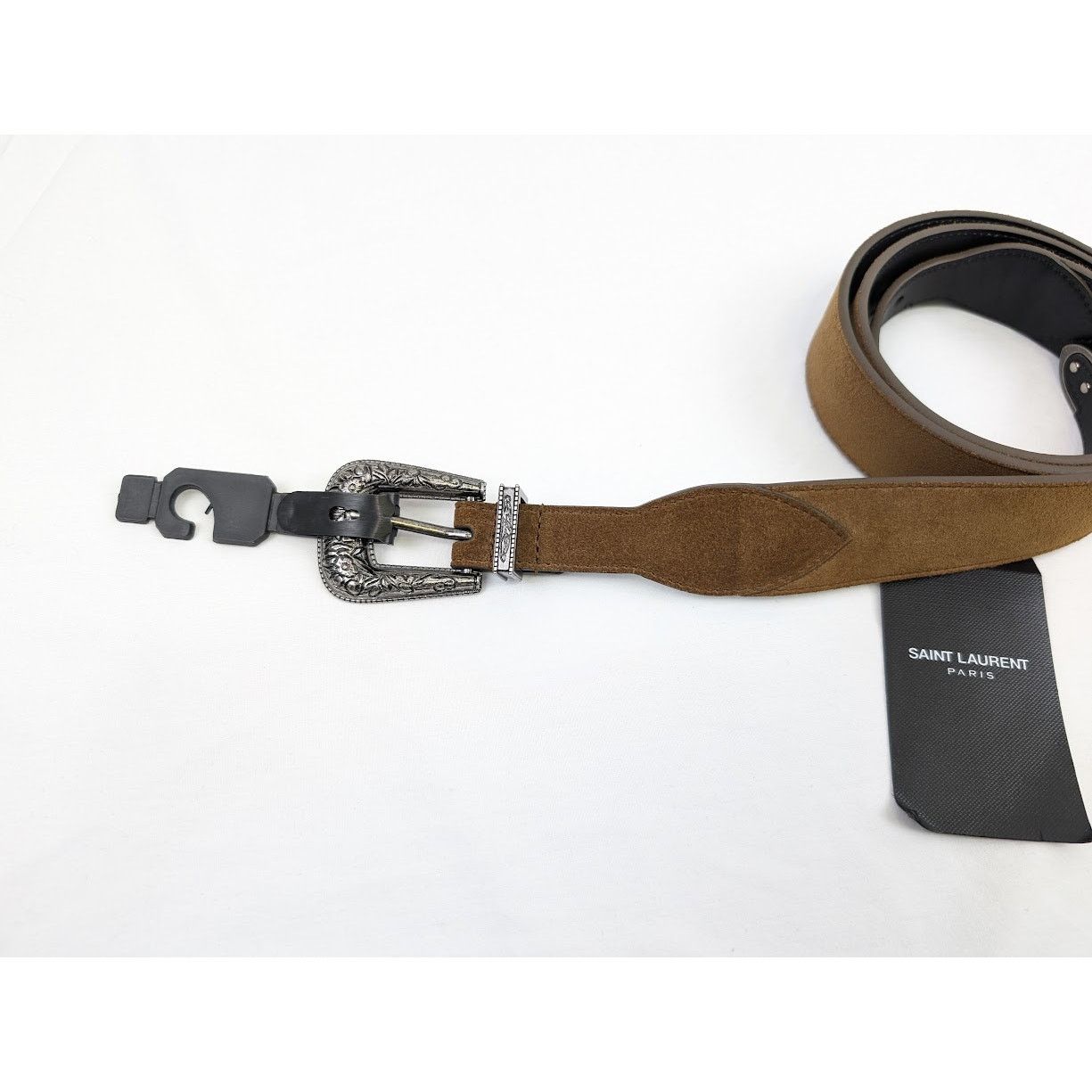 Saint Laurent Paris o1rshd1 Size:110 CM / Cintura Otterproof Aged Belt Dark Land Size 42 - 6 Thumbnail