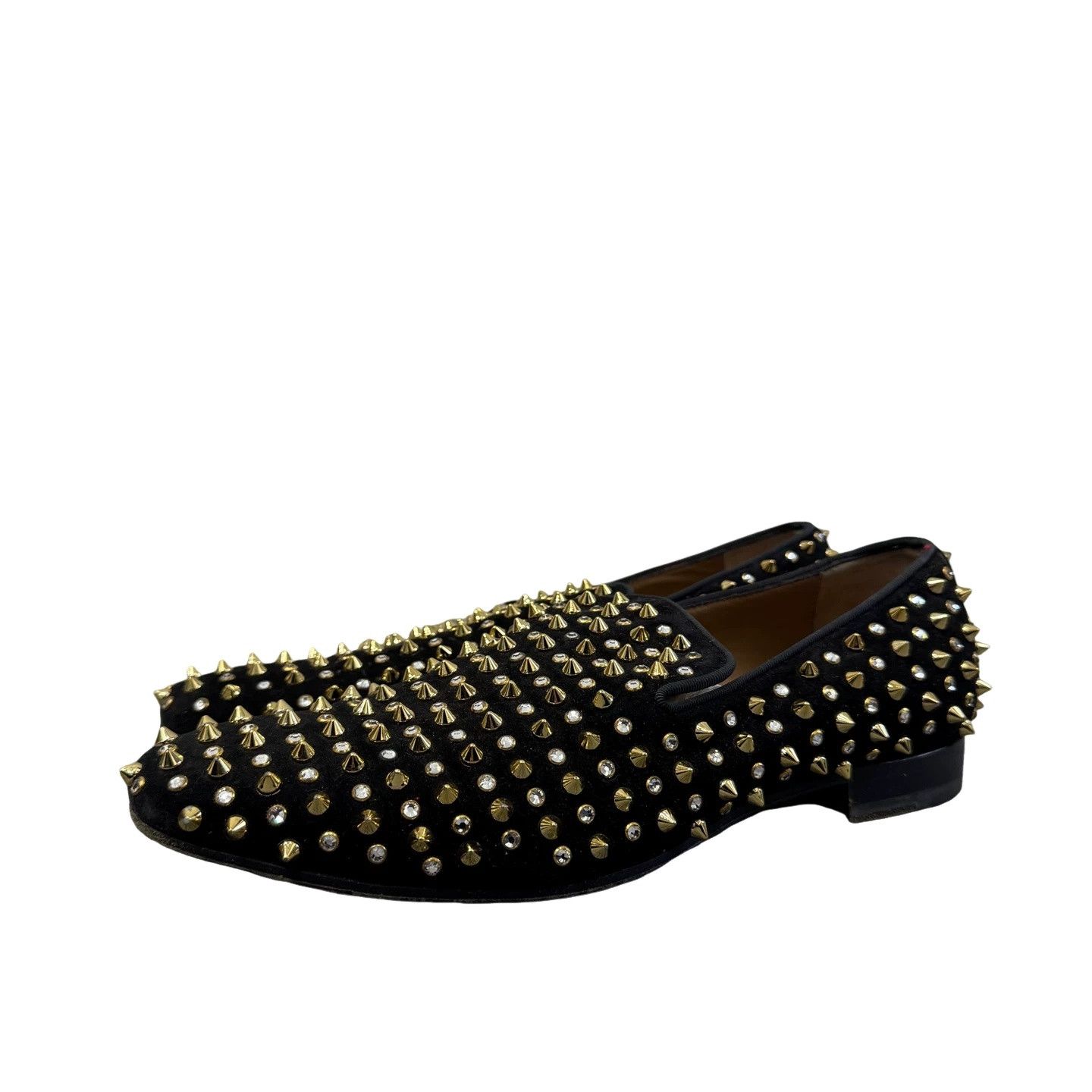 Christian Louboutin Christian Louboutin Spiked Crystal Loafers EU 40 Size US 7 / EU 40 - 1 Thumbnail