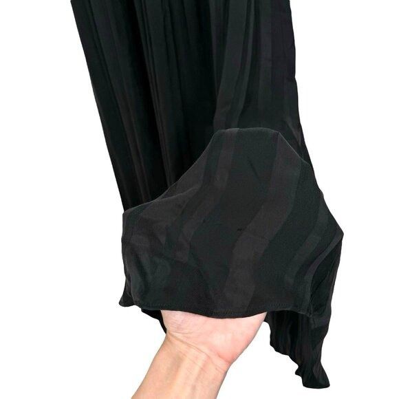 Other Jenni Kayne Avery Maxi Black Dress Cupro Blend Sz M Size M / US 6-8 / IT 42-44 - 6 Thumbnail