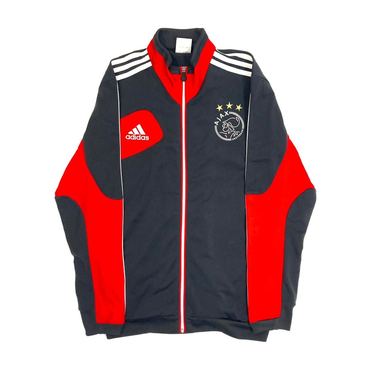 Adidas Ajax Amsterdam Red Black Sweatshirt Sportswear