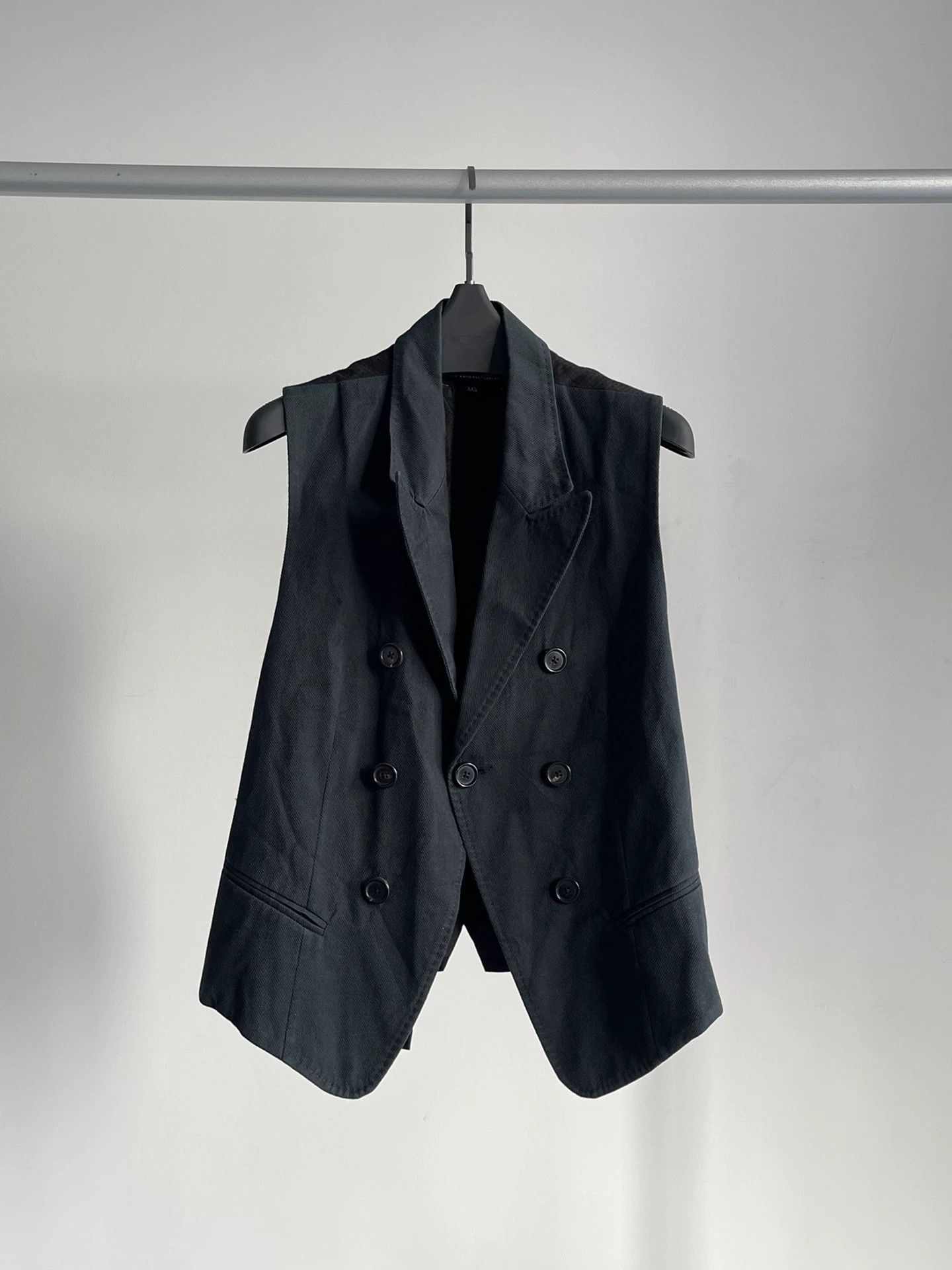 Ann Demeulemeester Ann Demeulemeester Double-Breasted Vest Size XXS / US 00 / IT 34 - 1 Thumbnail