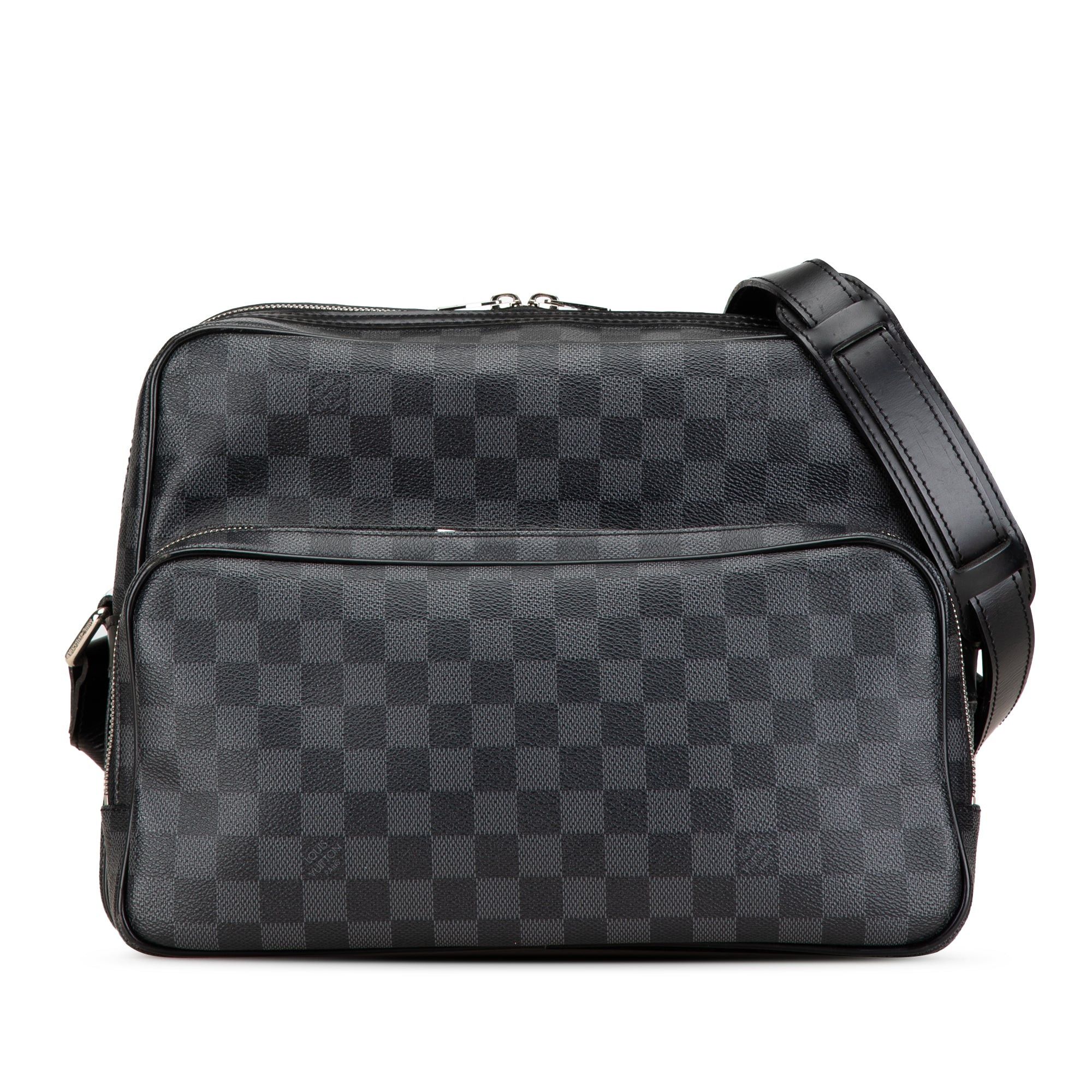 Louis Vuitton Louis Vuitton Damier Graphite Bag Leoh Black Size ONE SIZE - 1 Thumbnail