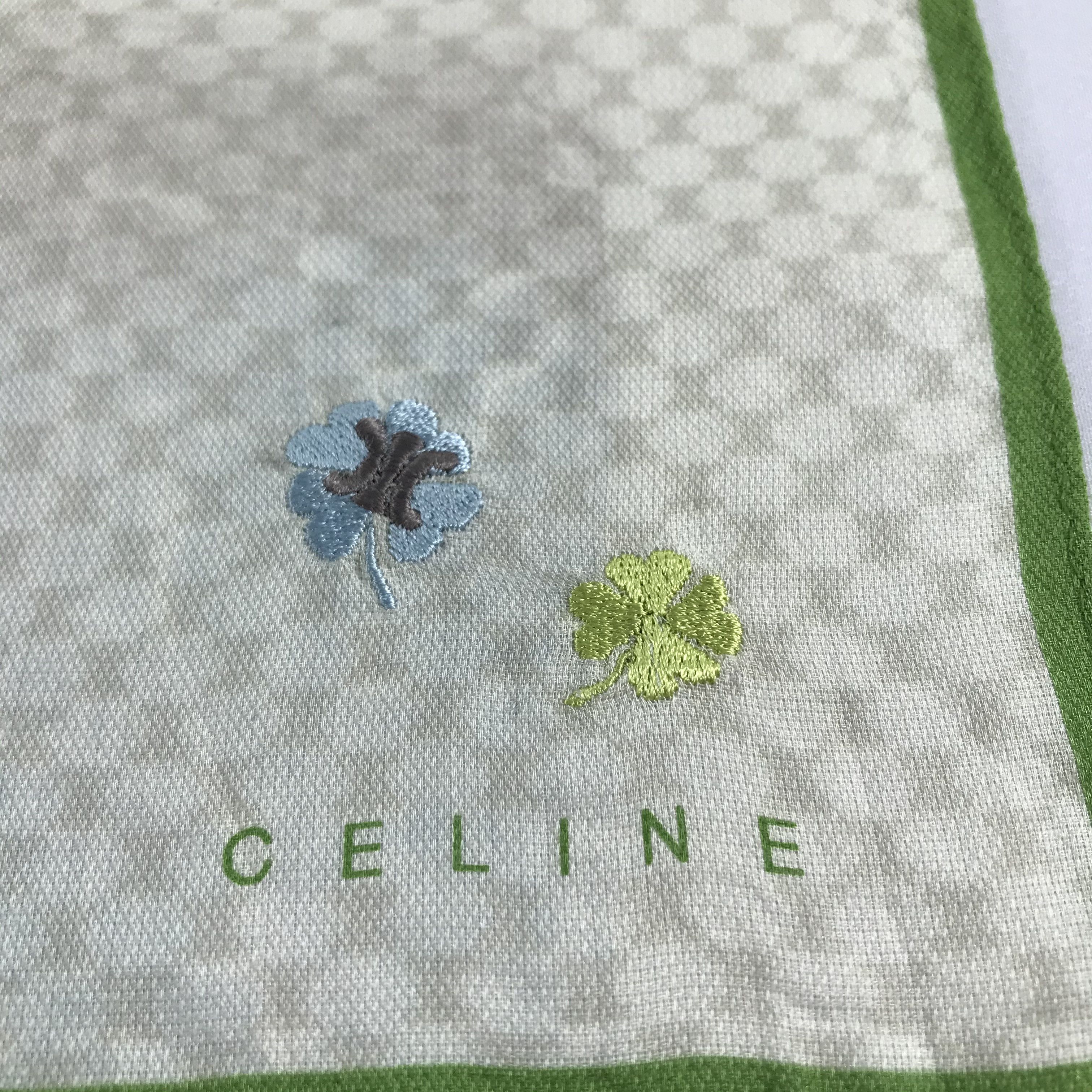 Celine Celine Handkerchief Neckerchief Bandana H1064 Size ONE SIZE - 3 Thumbnail