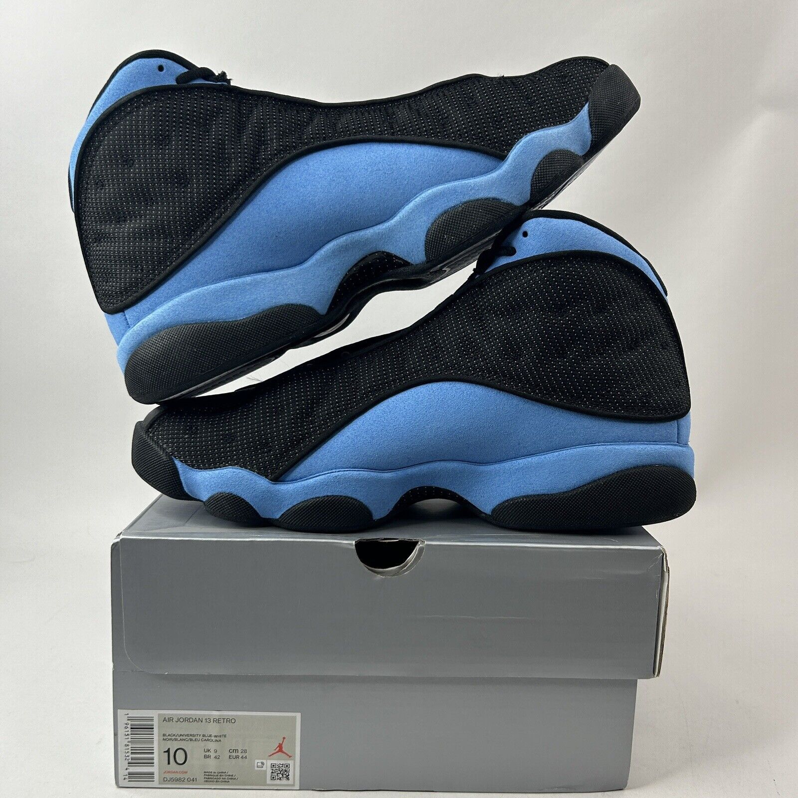 Nike Nike Air Jordan 13 Retro OG “Black University Blue/UNC” 2024 Size US 10 / EU 43 - 3 Thumbnail