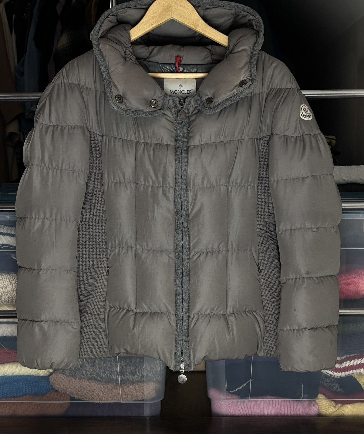 Moncler Moncler Signac Giubbotto Down Puffer Vintage Jacket Size M / US 6-8 / IT 42-44 - 1 Thumbnail