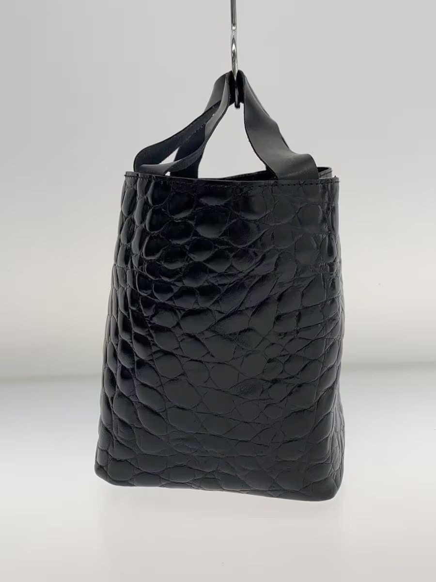 Comme des Garcons Crocodile Embossed Leather Carry Bag Size ONE SIZE - 3 Thumbnail