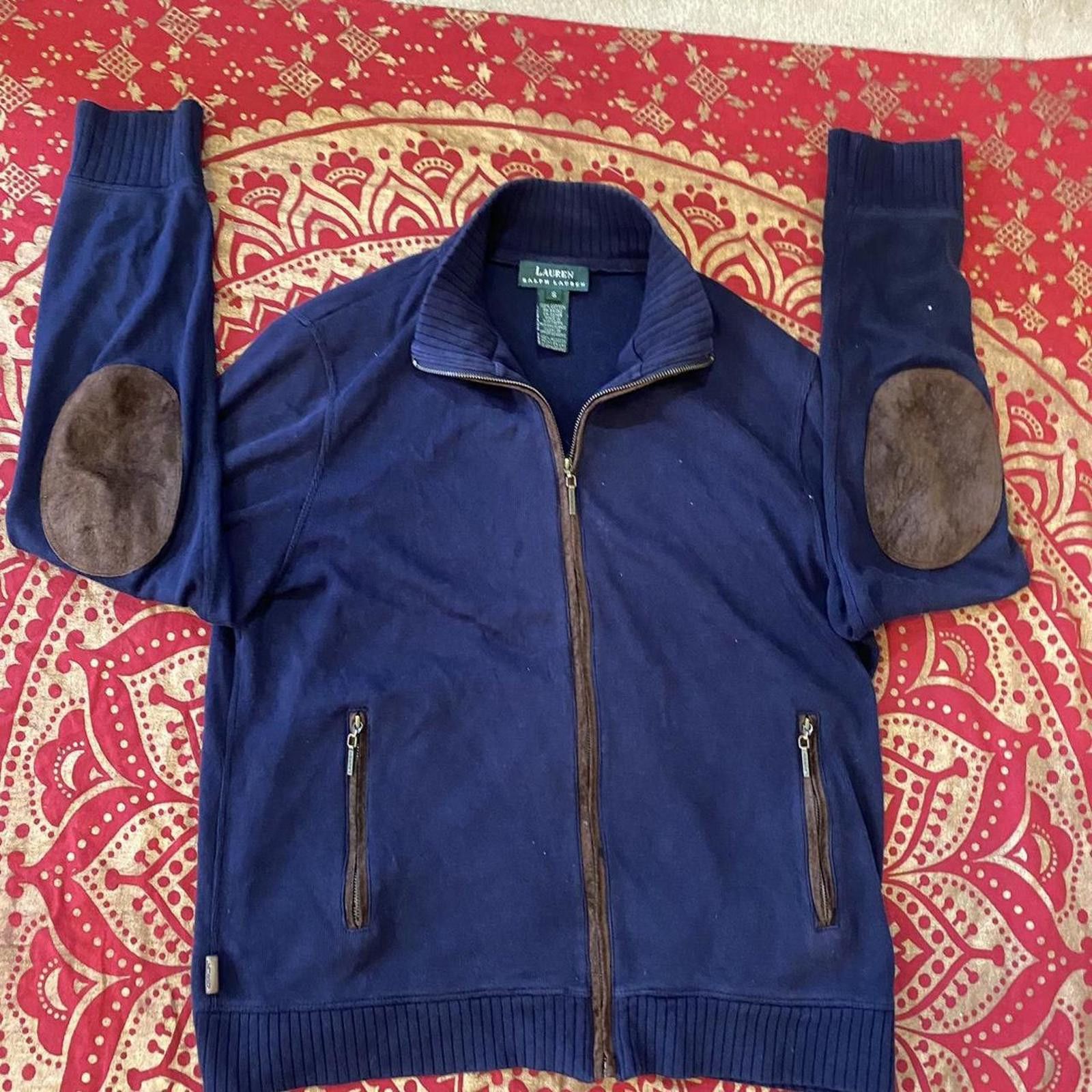 Lauren Ralph Lauren Classic Lauren Ralph Lauren zip-up in deep navy. Size S / US 4 / IT 40 - 1 Thumbnail