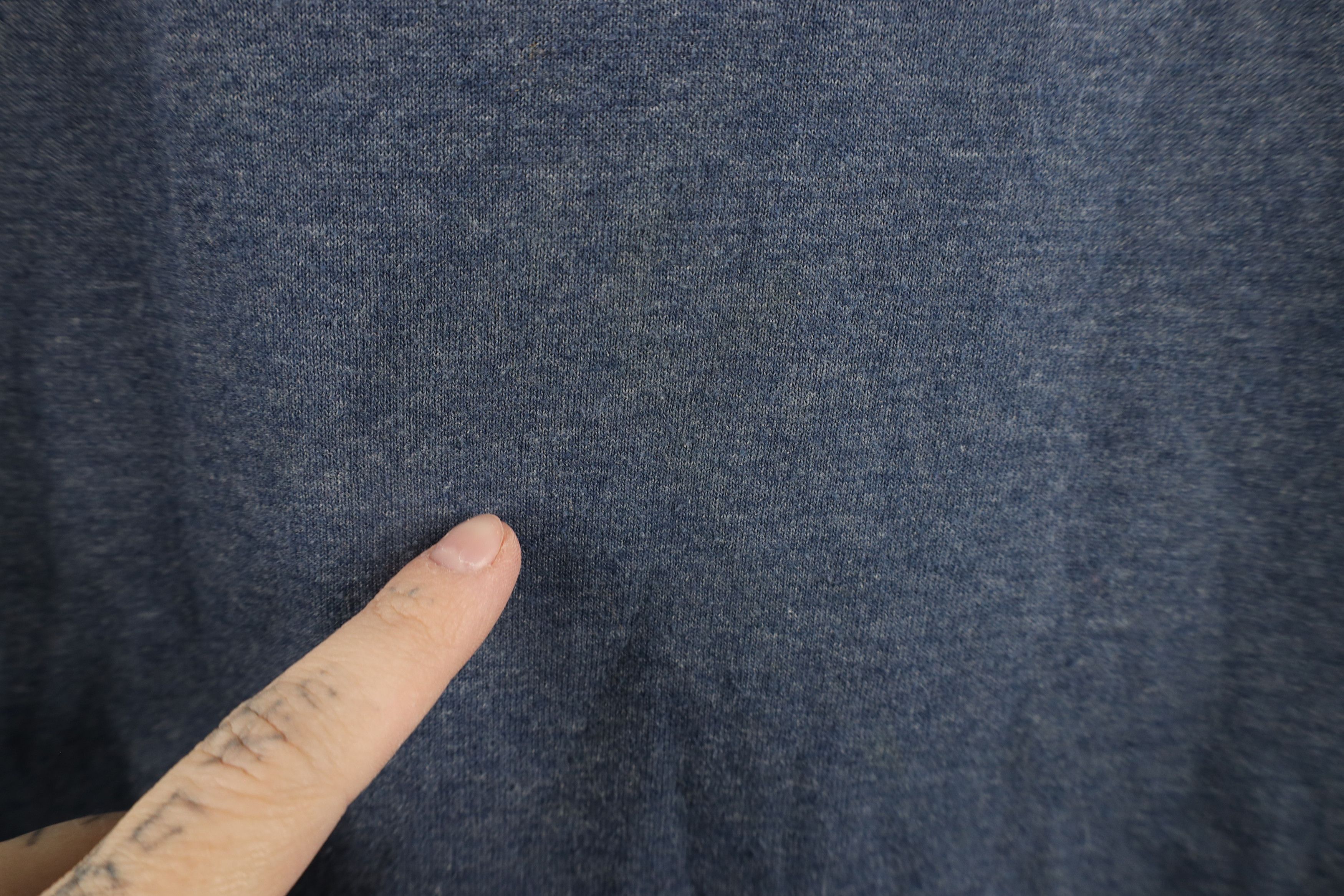 Vintage Vintage 90s Streetwear Blank Knit Long Sleeve Henley T-Shirt Size US M / EU 48-50 / 2 - 4 Thumbnail