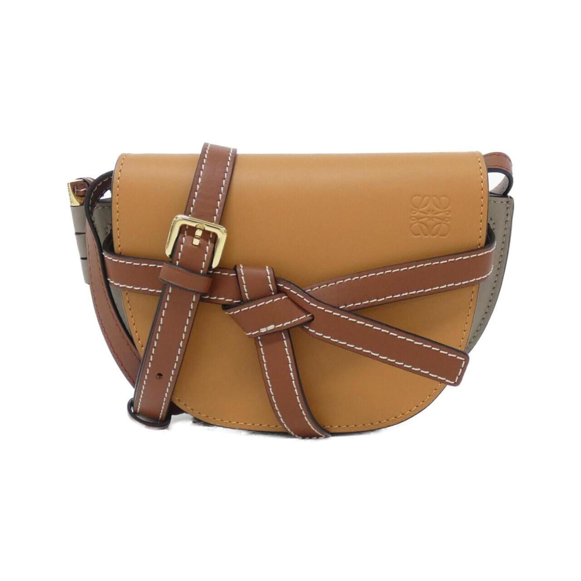 Loewe Gate Dual Mini A650N46X08 Shoulder Bag in Grey, Women's