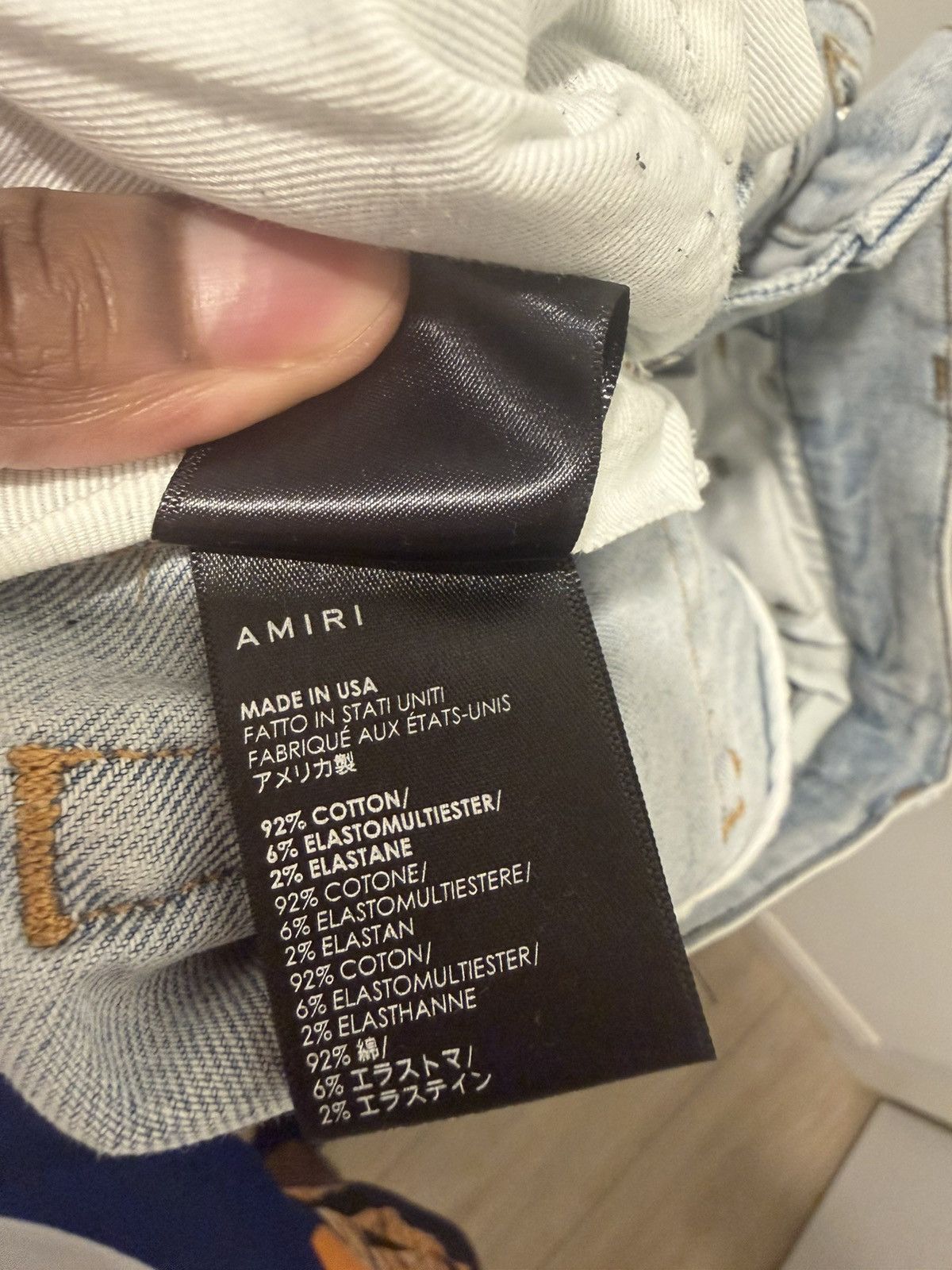 Amiri × Grateful Dead Amiri X Grateful Dead Jeans Size US 30 / EU 46 - 7 Thumbnail