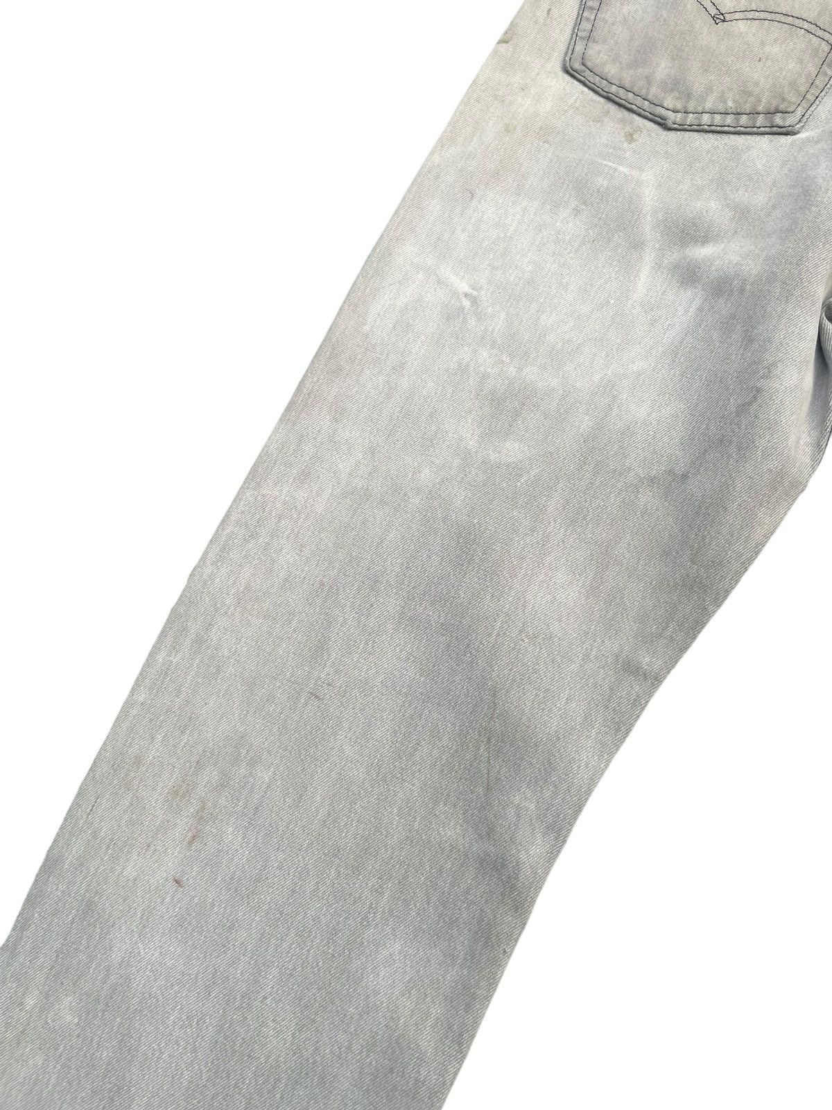 Levi's × Vintage Vintage 1993 Levis 501 e Faded Distresed Denim Size US 37 - 9 Thumbnail