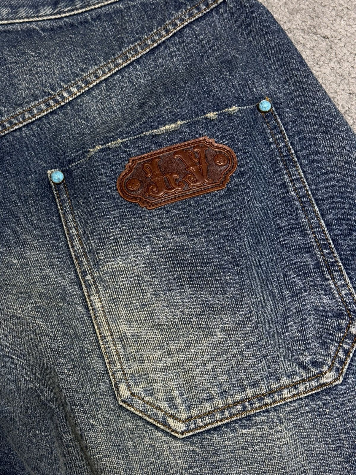 Louis Vuitton Louis Vuitton 24fw turquoise jeans Size US 29 - 9 Thumbnail