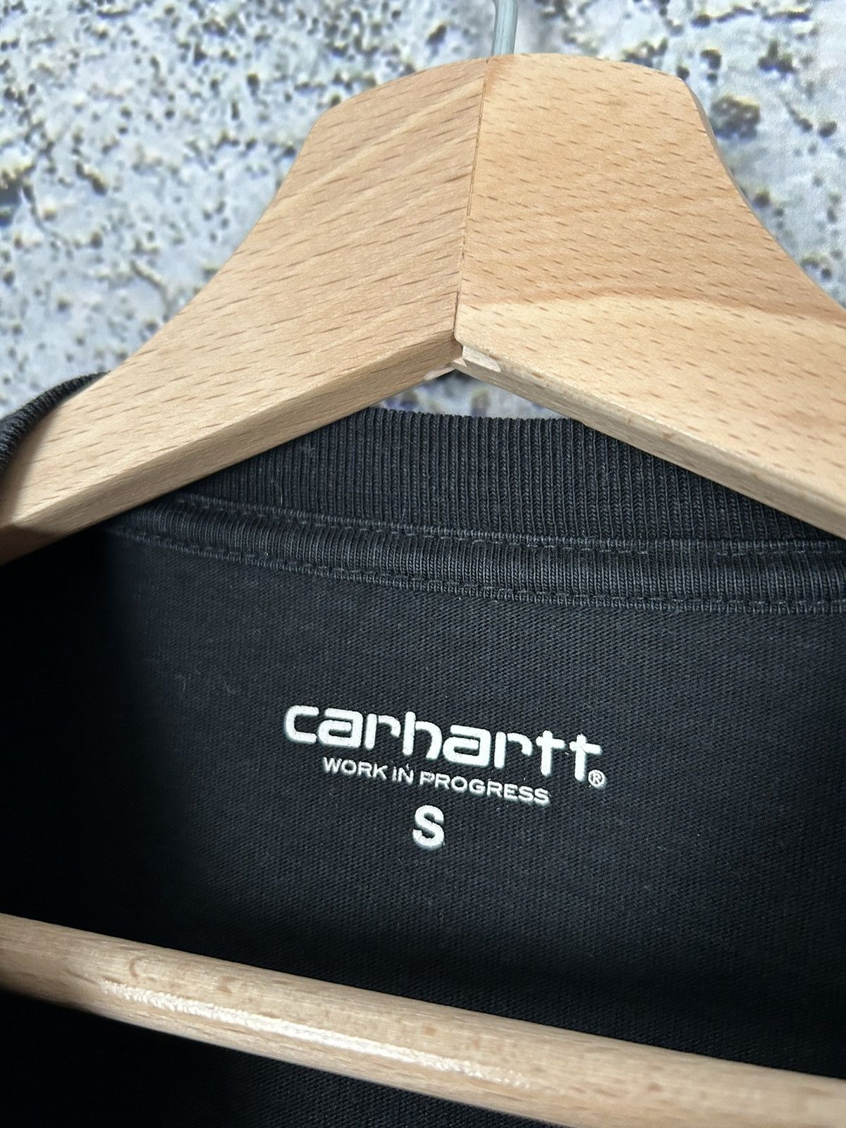 Carhartt Carhartt WIP Black Longsleeve Embroidered Logo Hype Skate Size US S / EU 44-46 / 1 - 4 Thumbnail