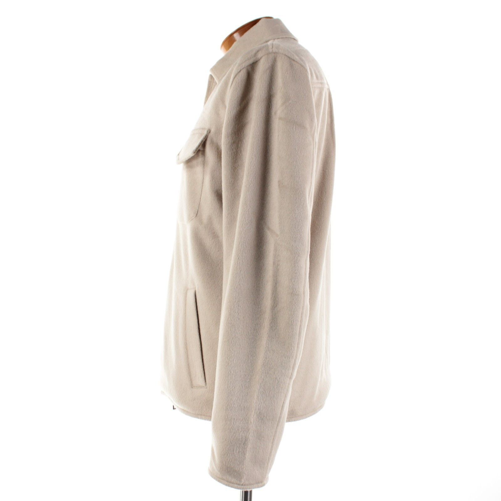 Kiton Kiton Jacket Size XL US In Beige Polyester Blend Size US XL / EU 56 / 4 - 4 Thumbnail