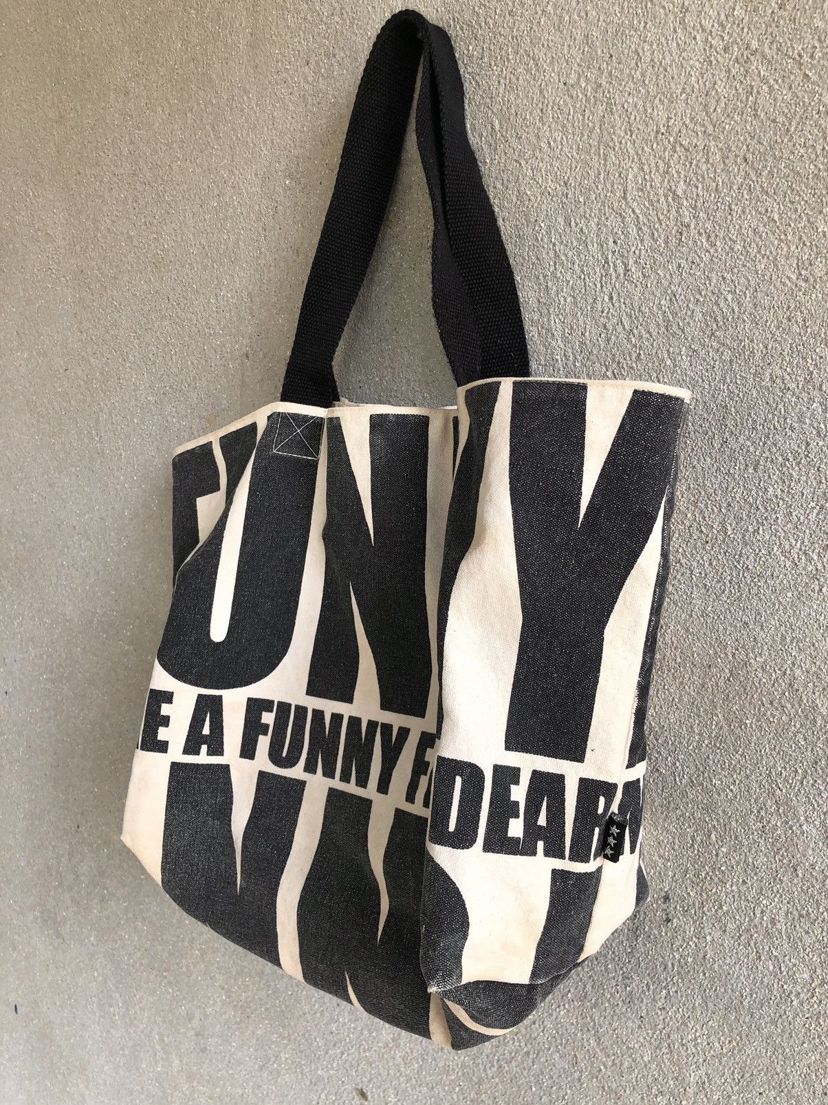 Japanese Brand Vintage 3 Star Funny Tote bags Size ONE SIZE - 4 Thumbnail