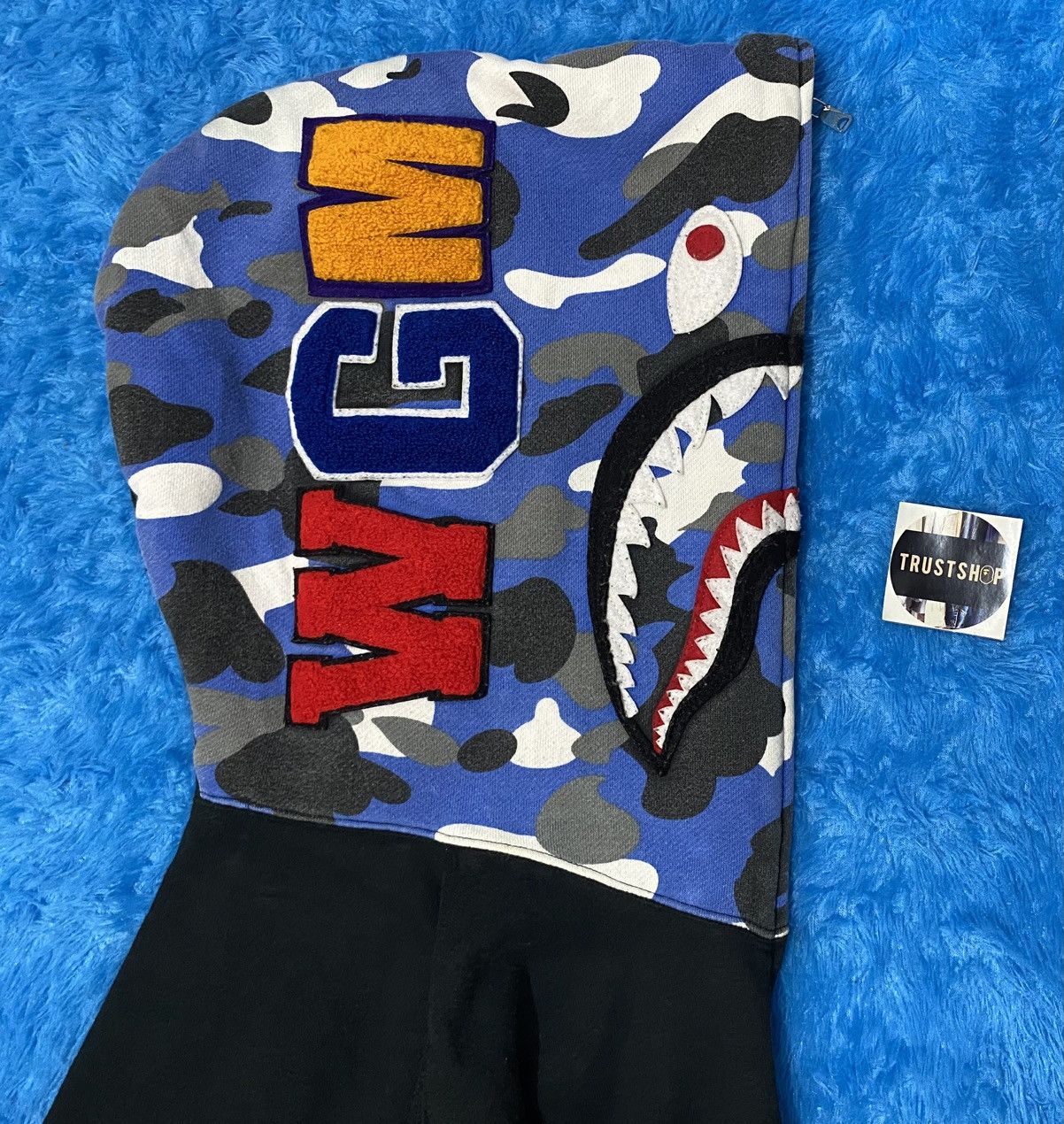 Bape BAPE SHARK FULLZIP HOODIE Size US L / EU 52-54 / 3 - 5 Thumbnail