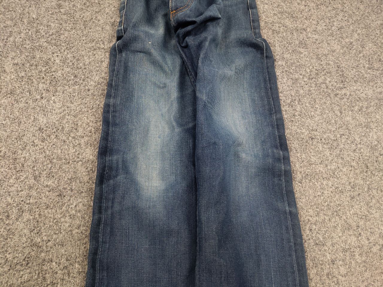 Gustin Gustin Selvedge Raw Blue Faded denim Slim Fit Jeans Size US 32 / EU 48 - 4 Thumbnail