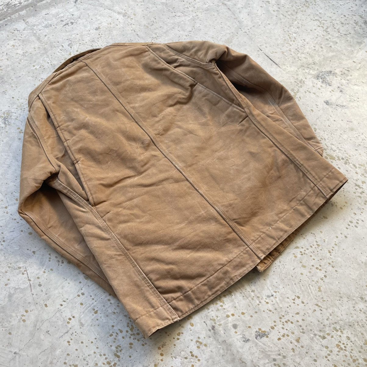 Carhartt Vintage 70s brown Carhartt chore jacket Size US XL / EU 56 / 4 - 6 Thumbnail