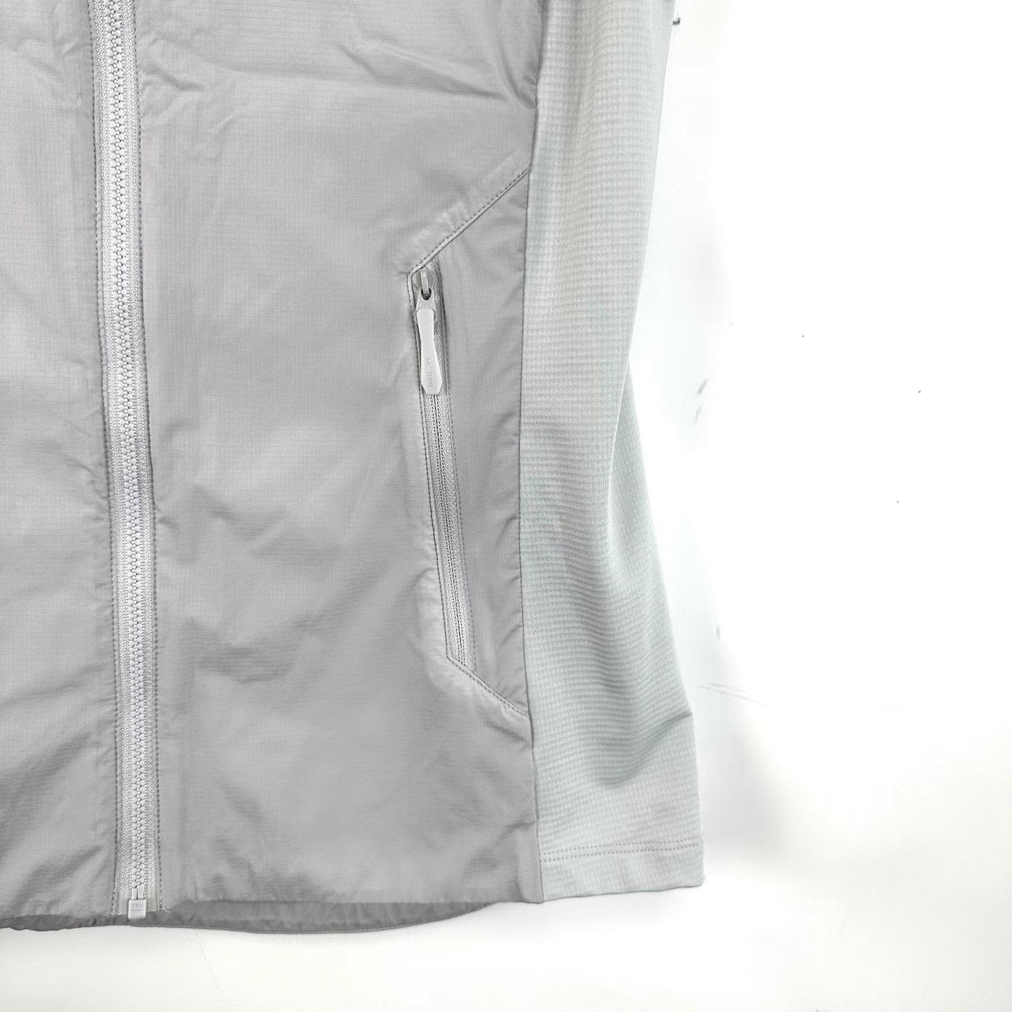 Arc'teryx Arcteryx ATOM SL Gray Fleece Lined Logo Down Vest K12 Size XS / US 0-2 / IT 36-38 - 4 Thumbnail