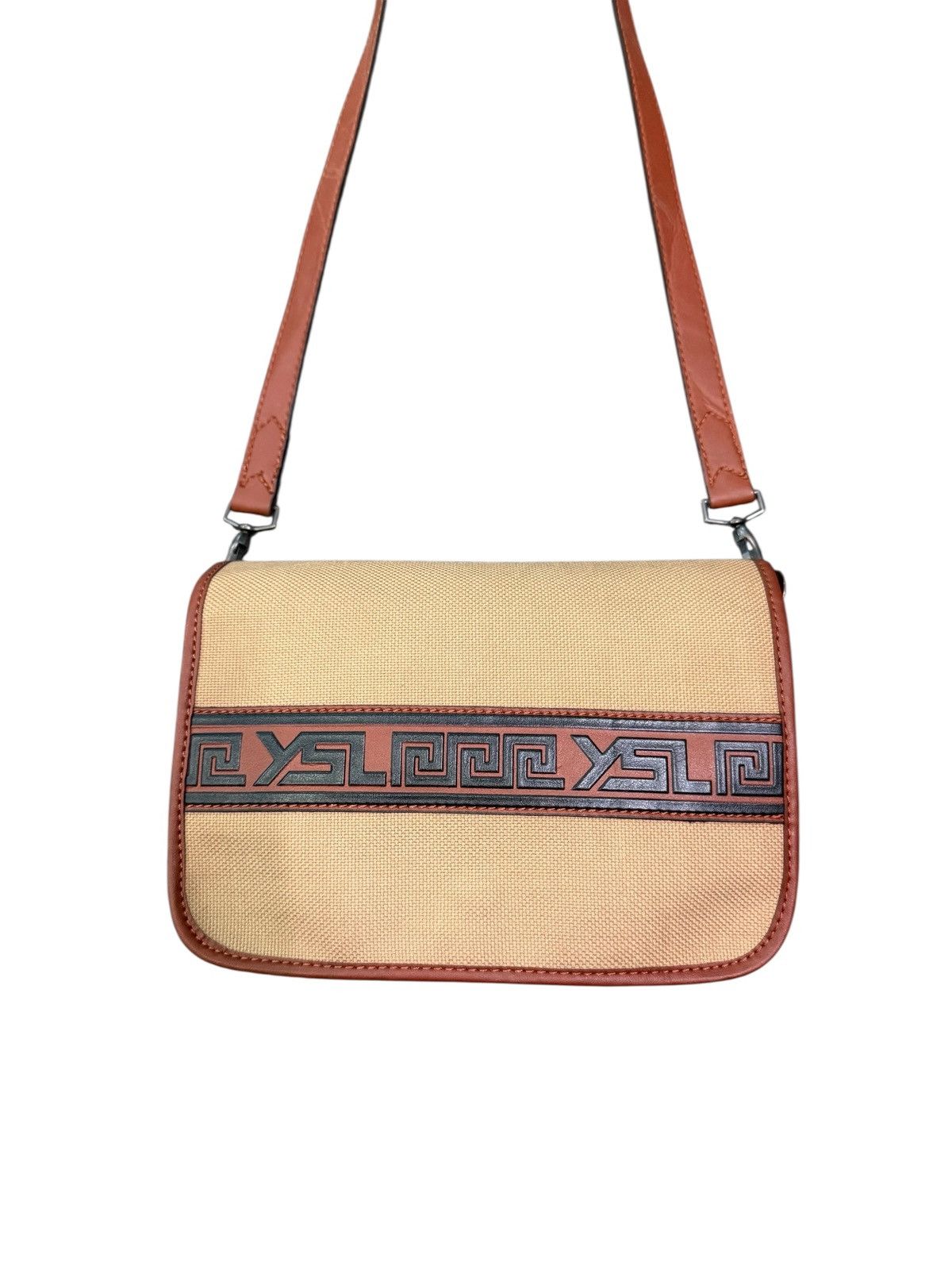 Yves Saint Laurent RARE YVES SAINT LAURENT CANVAS SHOULDER BAG Size ONE SIZE - 2 Thumbnail