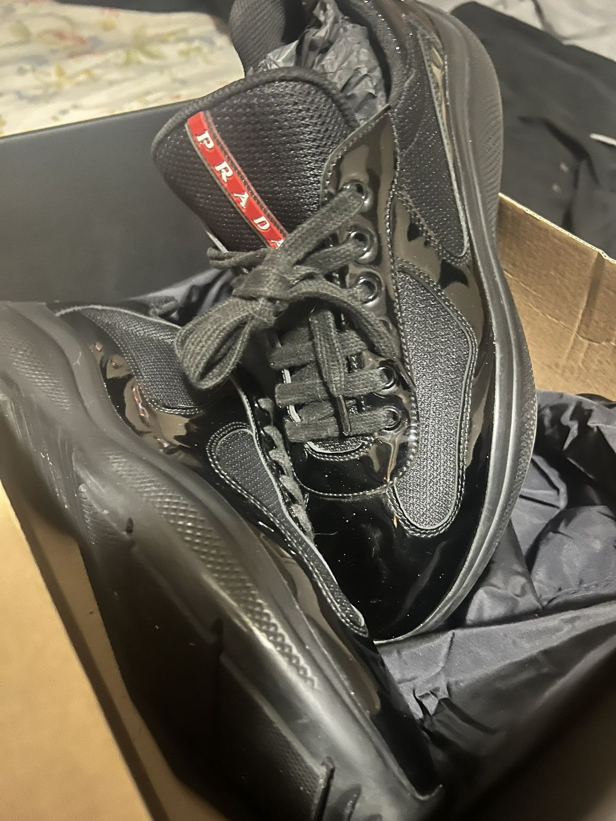 Prada Prada American cup men’s sneakers Size US 7.5 / EU 40-41 - 6 Thumbnail
