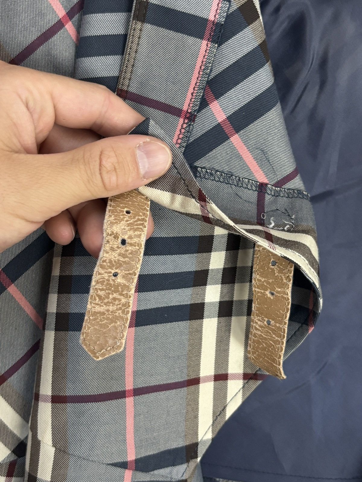 Burberry Burberry Blue Label Nova Check Skirt Japanese Vintage Rare Size 27" / US 4 / IT 40 - 8 Thumbnail