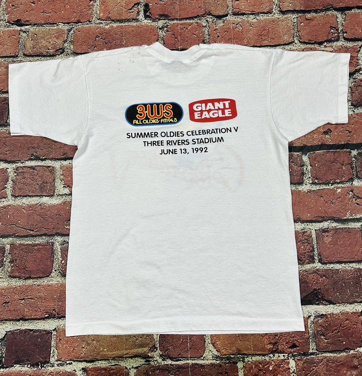 Other Vintage 1992 Summer Oldies Three Rivers Tee 3WS 94.5 Radio Size US L / EU 52-54 / 3 - 2 Thumbnail