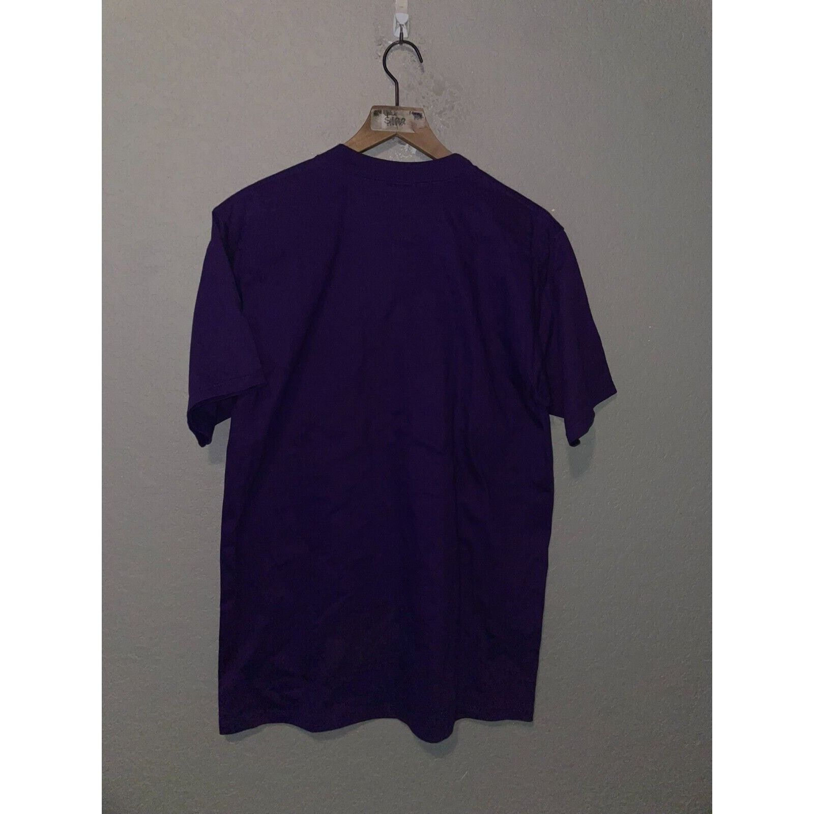 Jerzees Vintage Eureka Springs Shirt Teddy Bear Purple Tee VTG 90s L Size US L / EU 52-54 / 3 - 9 Thumbnail