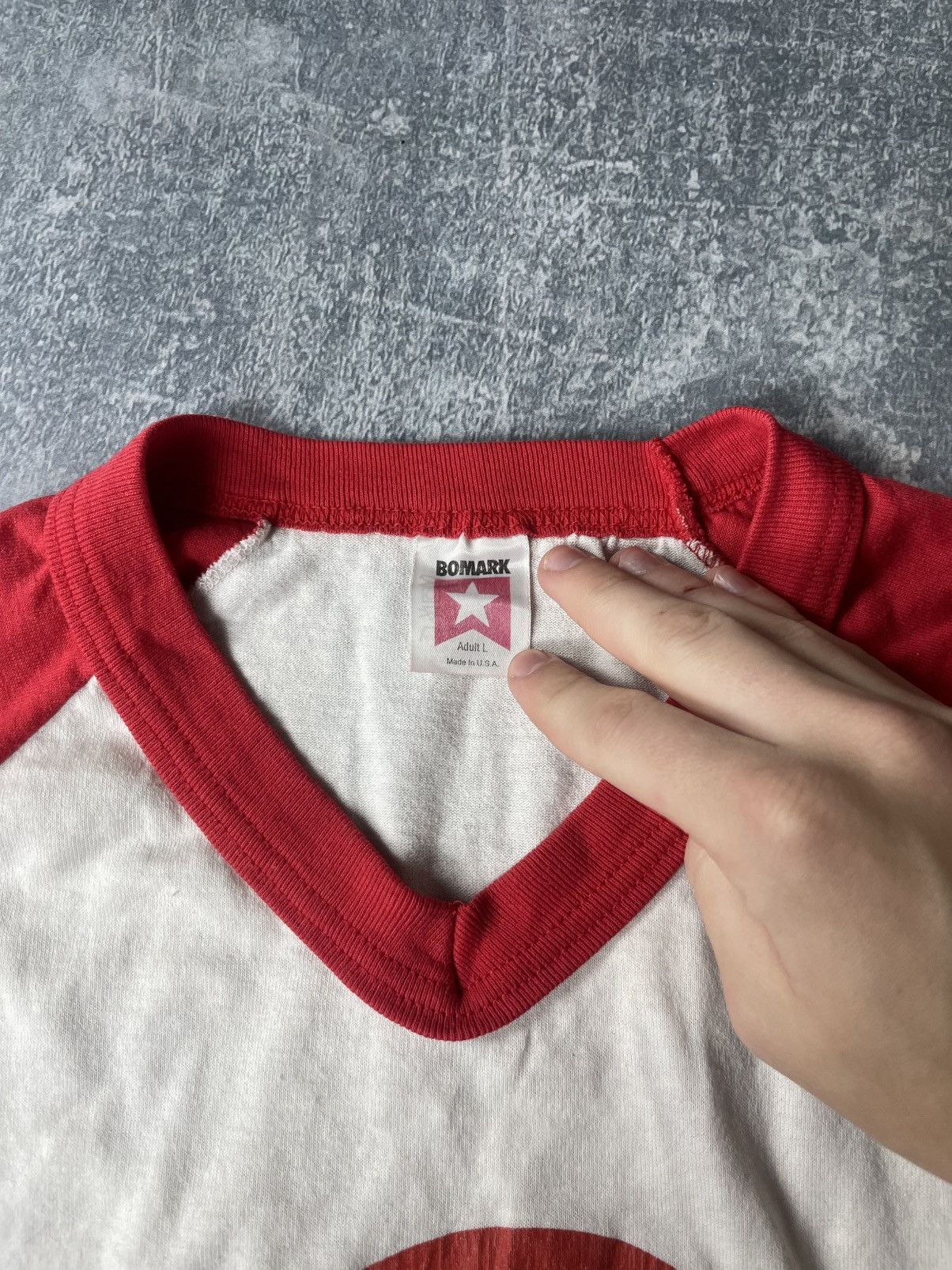 Vintage RARE TEAMSLUT Pornstar style funny Made in Usa tee t-shirt Size US L / EU 52-54 / 3 - 4 Thumbnail