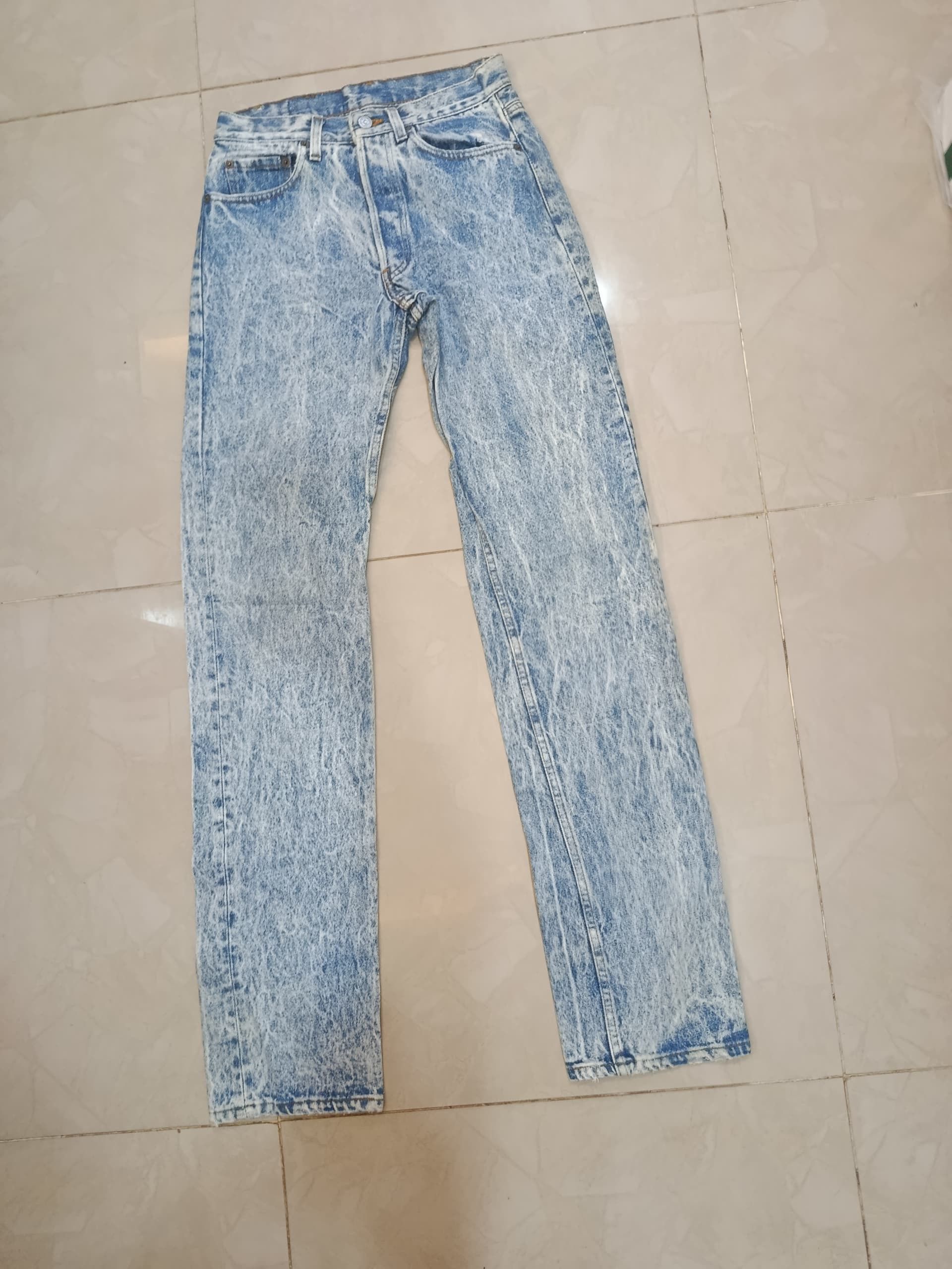 Levi's LEVIS 501 ACID WASH #552 DENIM Size US 29 - 3 Thumbnail