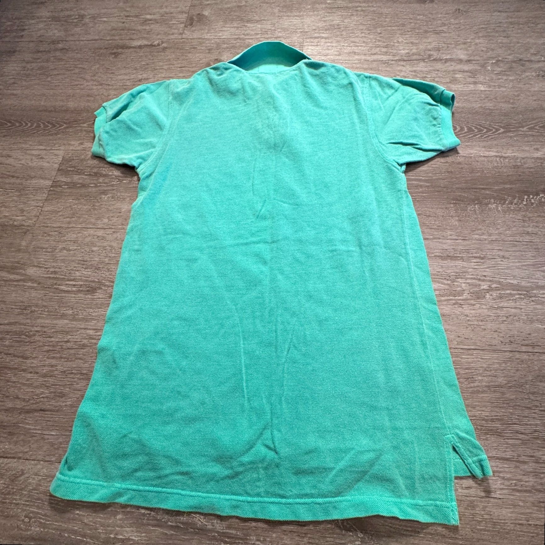 Banana Republic Banana Republic Polo Shirt M Adult Blue 100% Cotton Knit Short Sleeve Button Collar Shirt Polo Men Size US M / EU 48-50 / 2 - 5 Thumbnail
