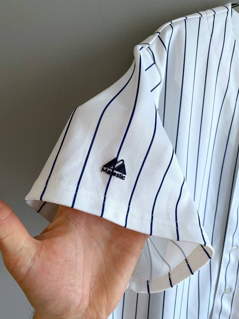 MLB × Majestic × New York Yankees Majestic MLB Baseball Jersey New York Yankees, Size L Size US L / EU 52-54 / 3 - 6 Thumbnail