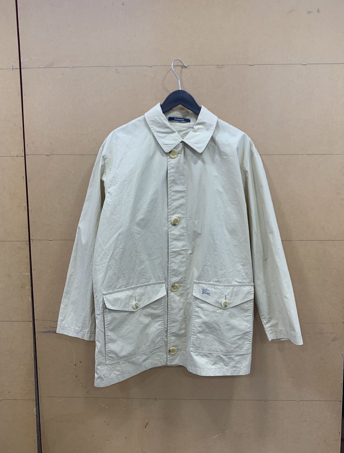 Burberry vintage beige lightweight Burberry jacket Size US L / EU 52-54 / 3 - 2 Thumbnail