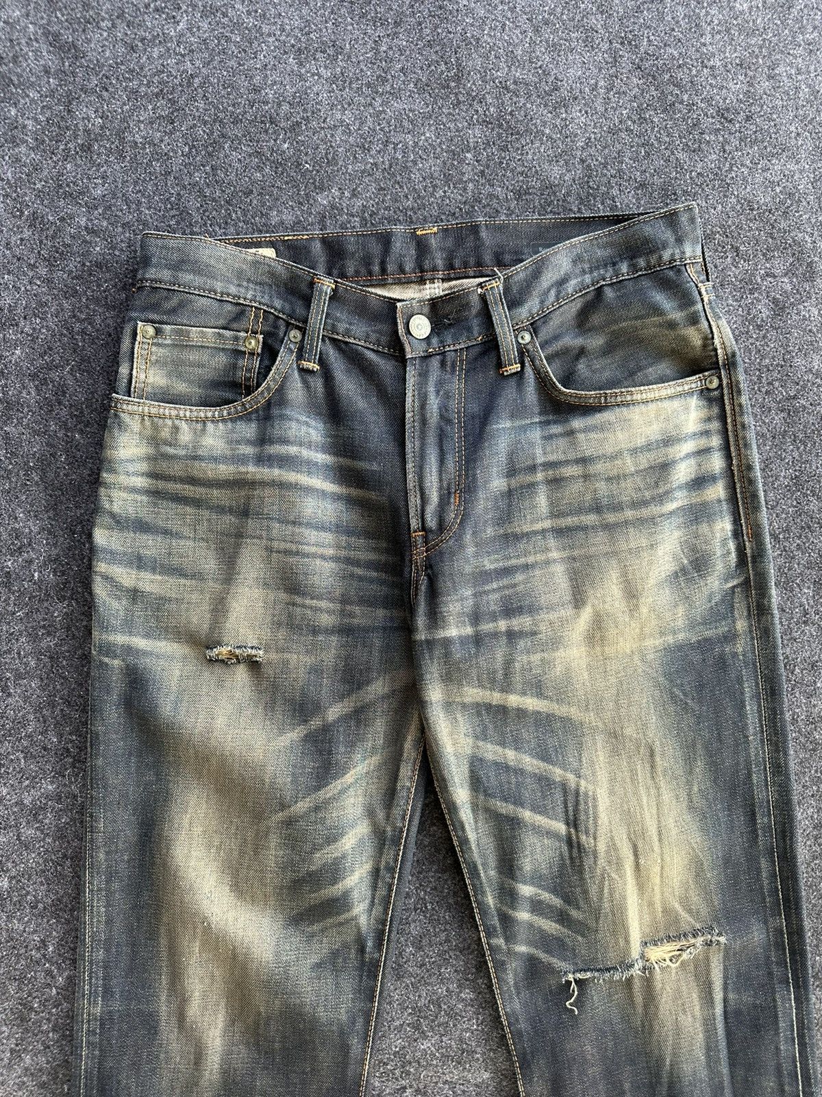 Beauty Beast × Edwin × If Six Was Nine Edwin 503 Vintage Rusty Worn Denim Size 31 F84 Size US 31 - 2 Thumbnail