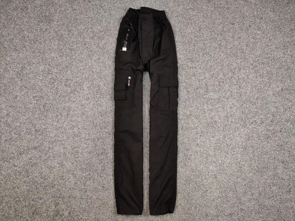 If Six Was Nine Vintage Y2K Cargo Pants Travis Scott Japan Black Hype Size US 32 / EU 48 - 1 Thumbnail