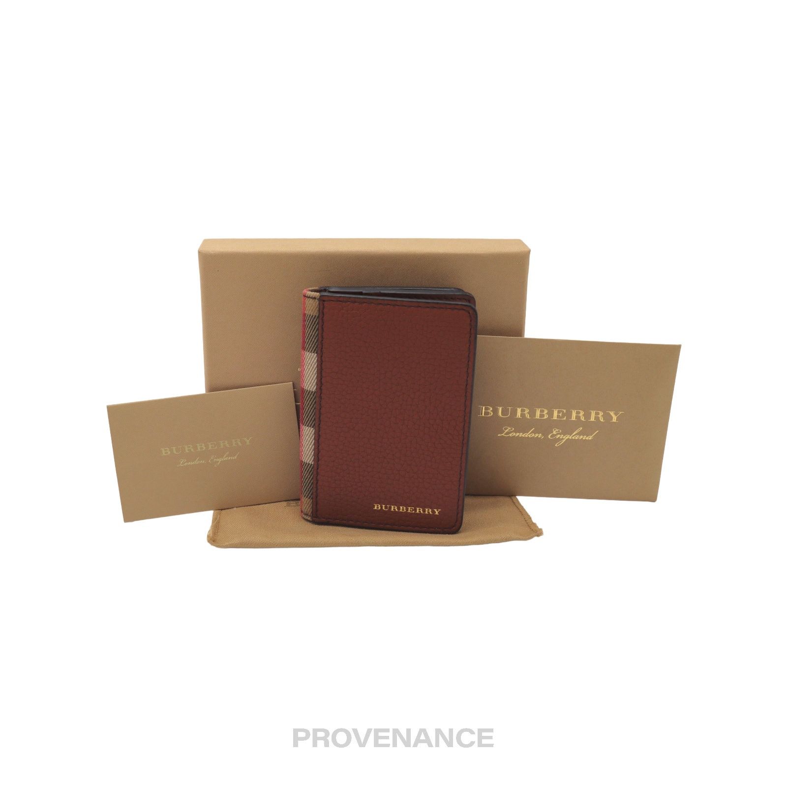 Burberry 🔴 Burberry Pocket Organizer Wallet - Nova Check Size ONE SIZE - 1 Thumbnail