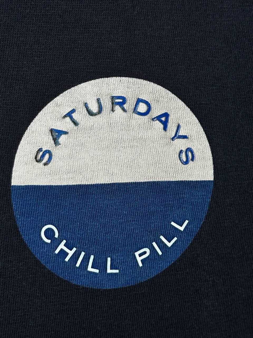 Saturdays NYC Saturdays New York City Navy Casual Logo T Shirt Size US S / EU 44-46 / 1 - 6 Thumbnail