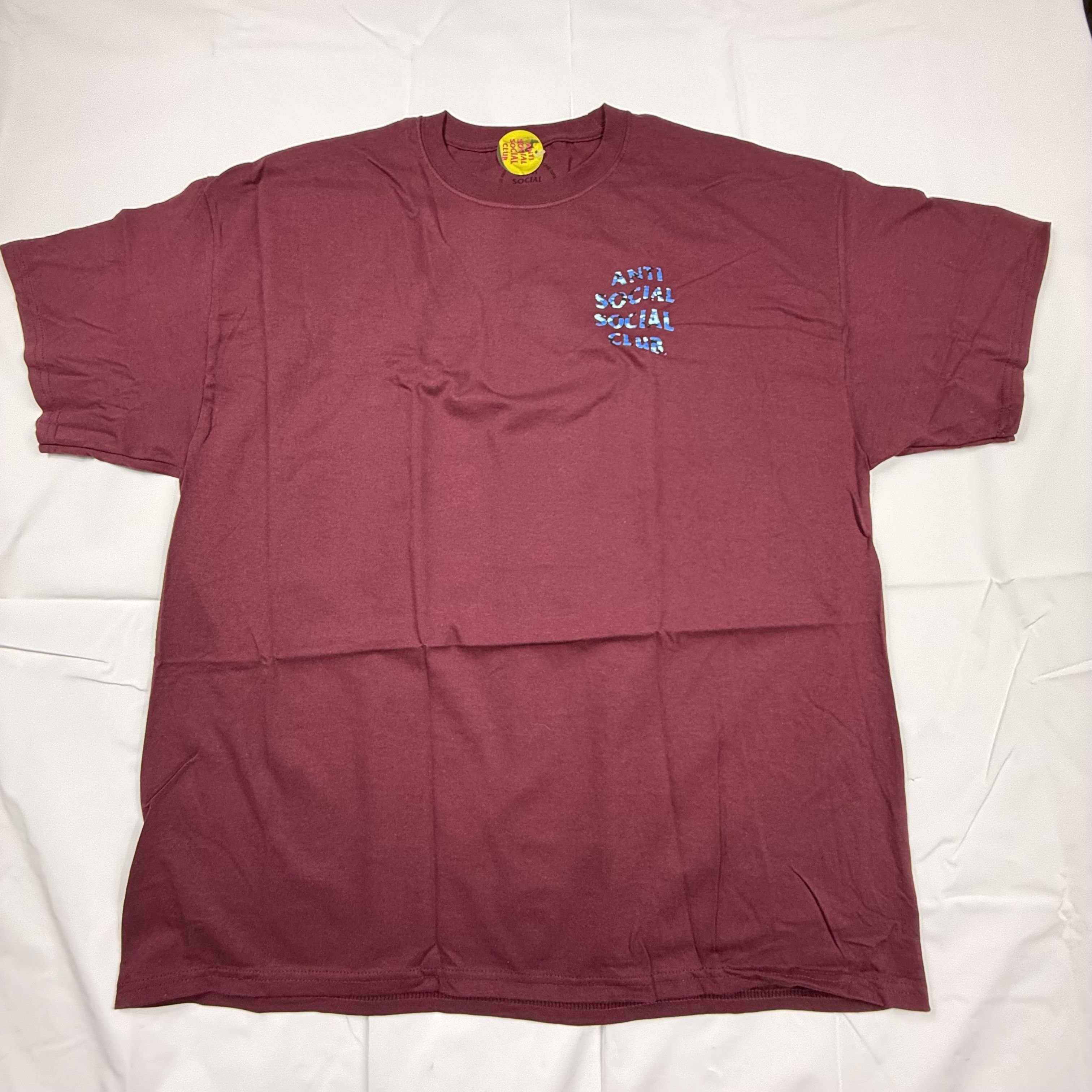 Anti Social Social Club Anti Social Social Club Duct Tape Blue Camo Logo T-Shirt Size US XXL / EU 58 / 5 - 3 Thumbnail
