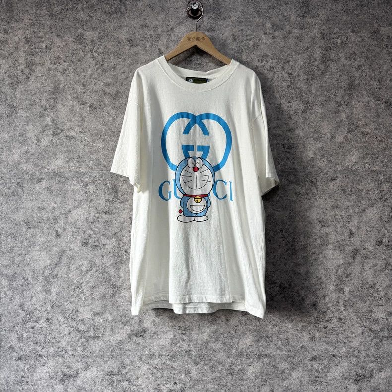 Gucci Gucci Co-branded Doraemon short-sleeved T-shirt Size US M / EU 48-50 / 2 - 1 Thumbnail