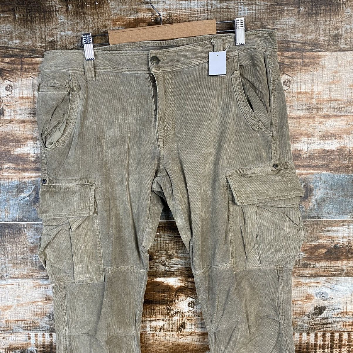 Jimmy Taverniti DL Jimmy Taverniti Beige Cargo Multipocket Pants #C1220 Size US 31 - 4 Thumbnail
